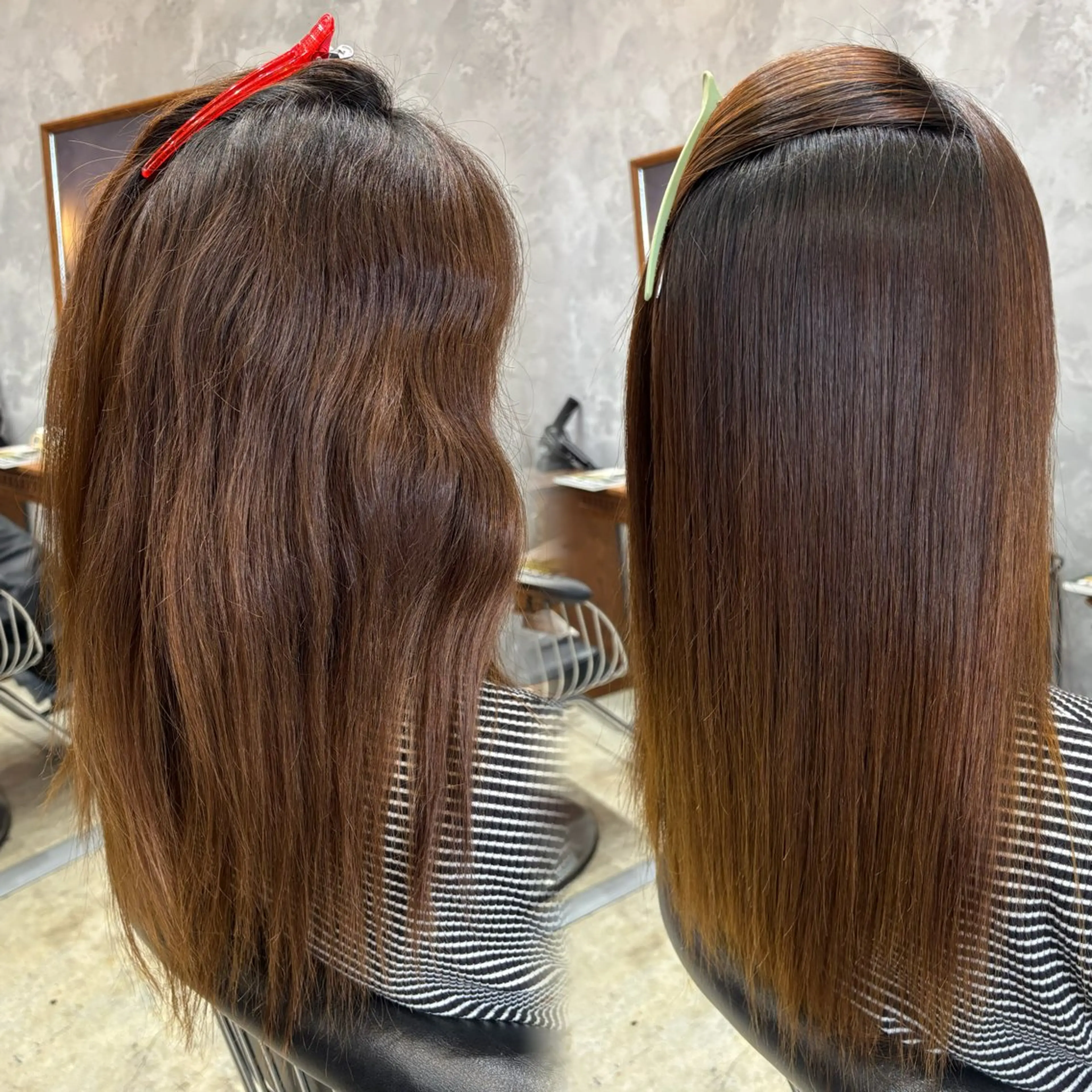 【ロング、ミディアム限定🌟】美髪縮毛矯正＋カット＋髪質改善トリートメント✨の写真