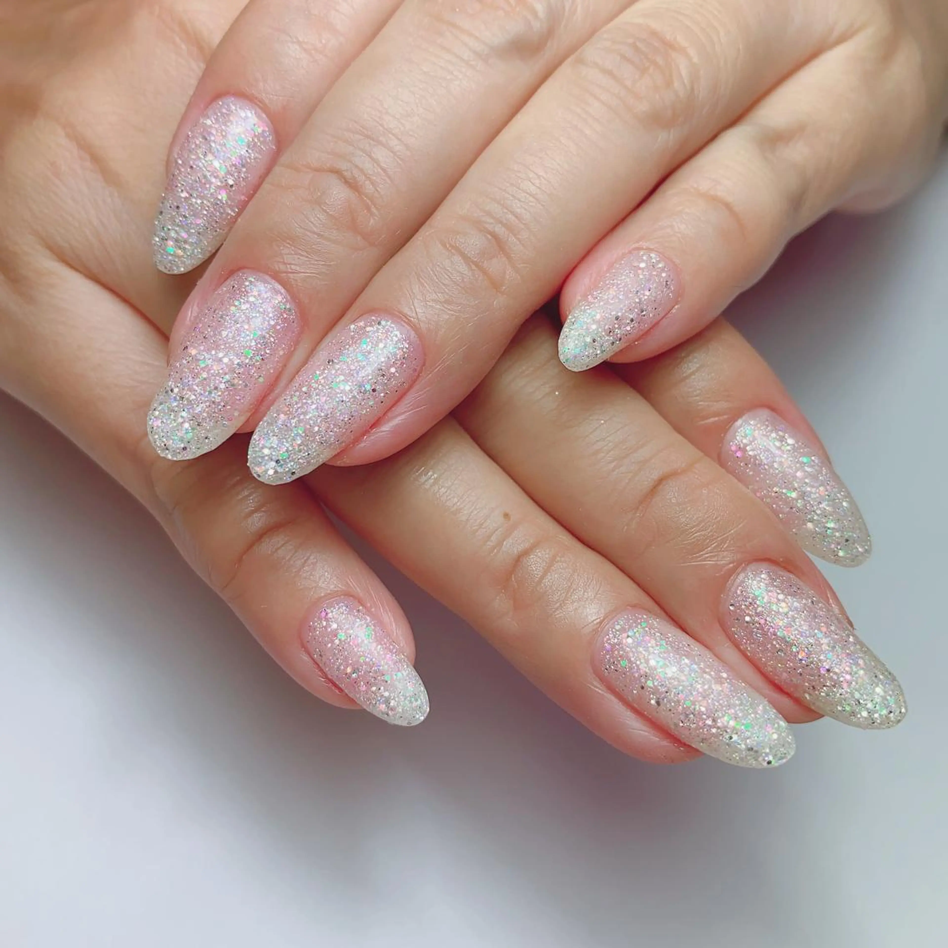 ネイル ラメ(グリッター) 石原 夕華のネイルデザイン