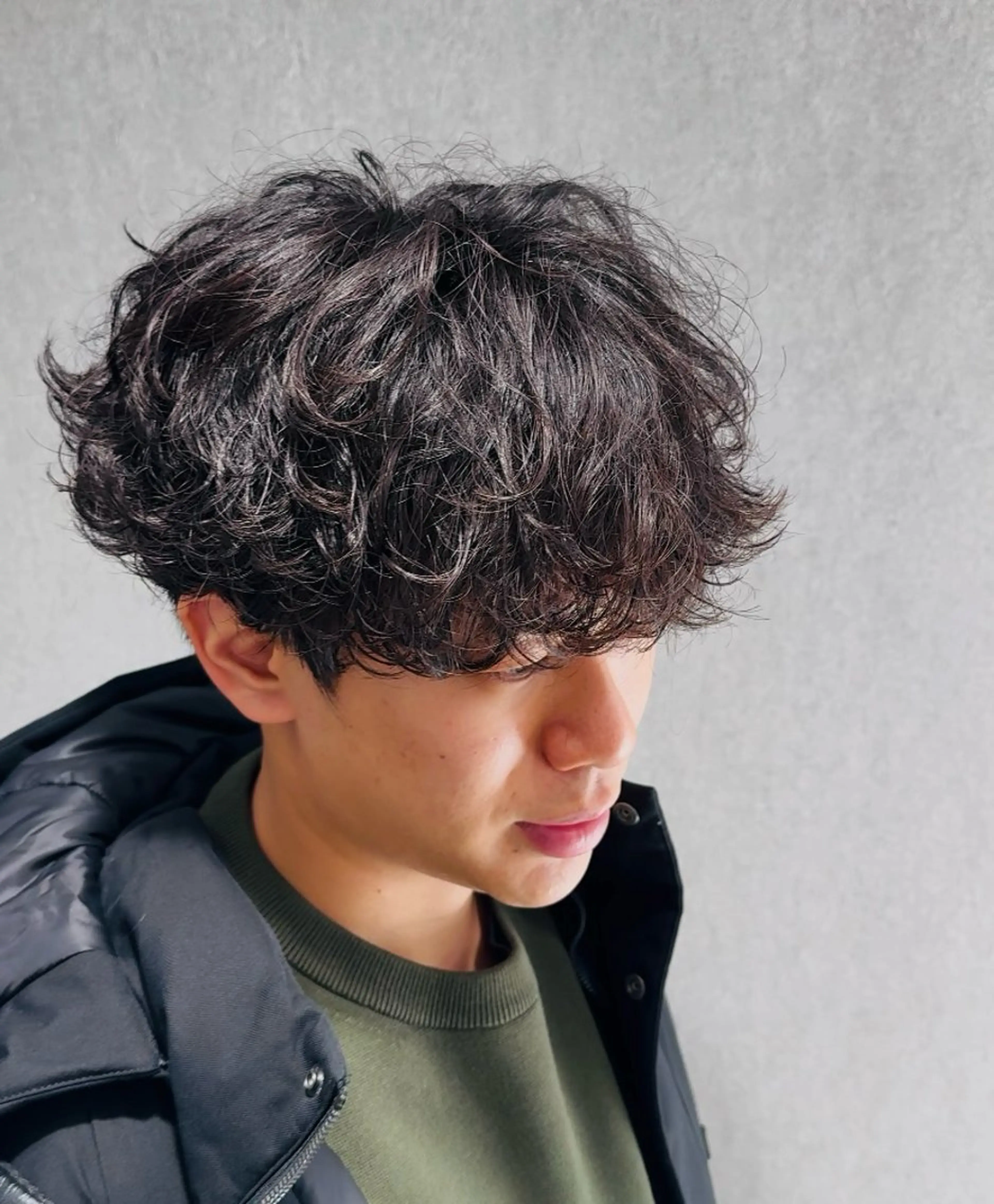 メンズ メンズパーマ 👑駅近メンズサロン パーマ特化北千住👑のヘアスタイル