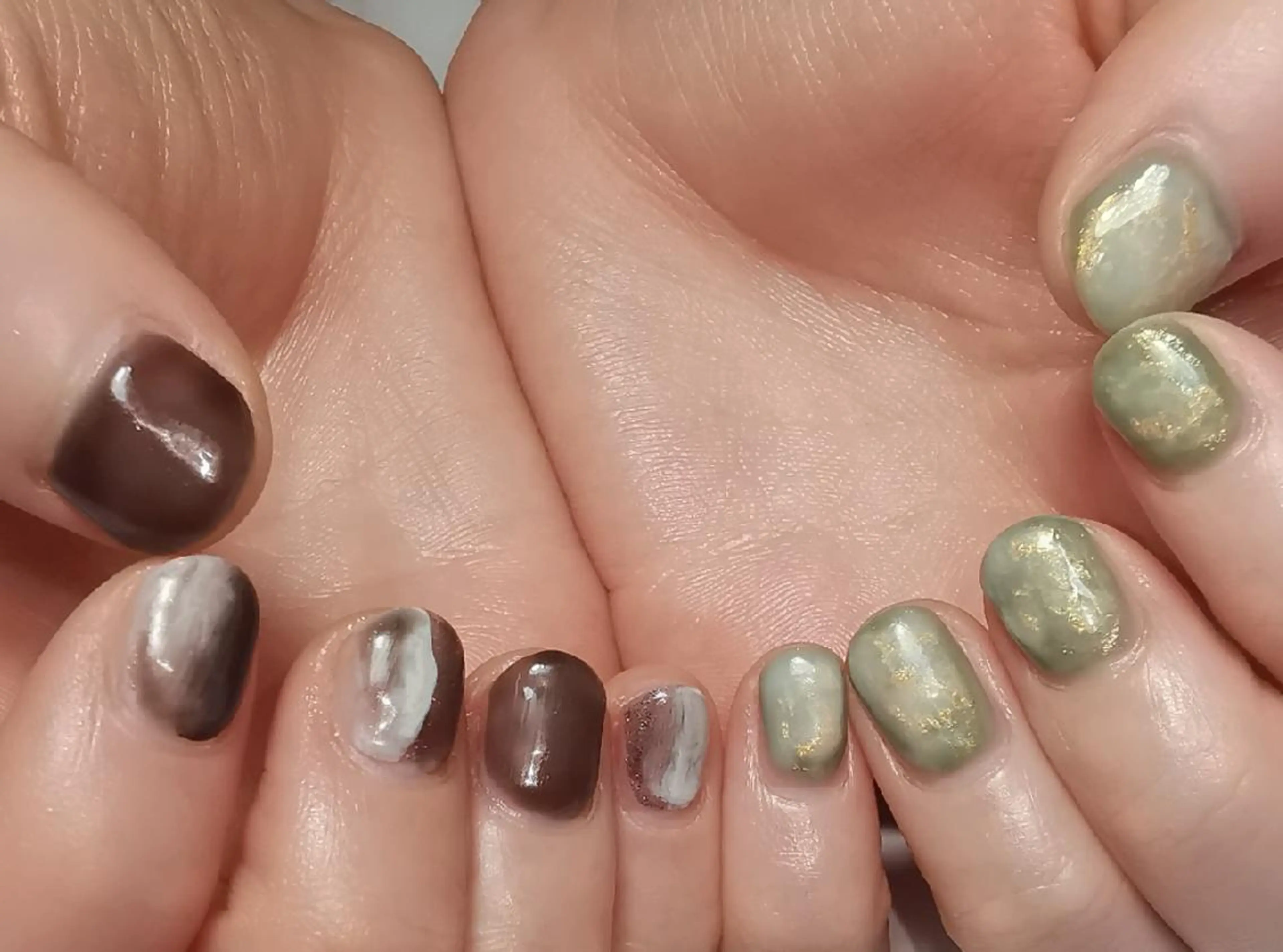 ネイル ニュアンスネイル ハンドネイル reve あやののネイルデザイン