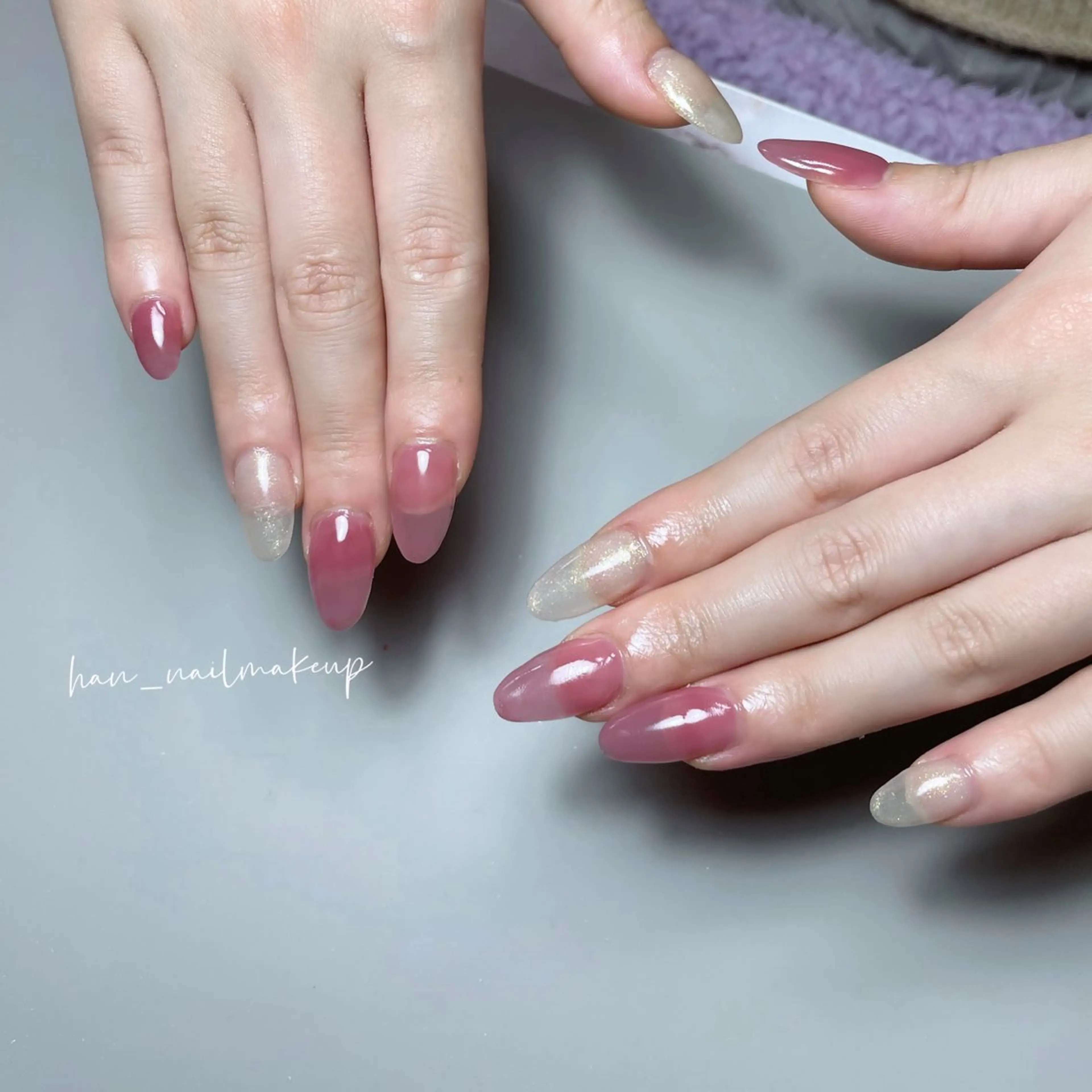 ネイル ジェルネイル スカルプネイル ハンドネイル Han Nail 【y&m】のネイルデザイン
