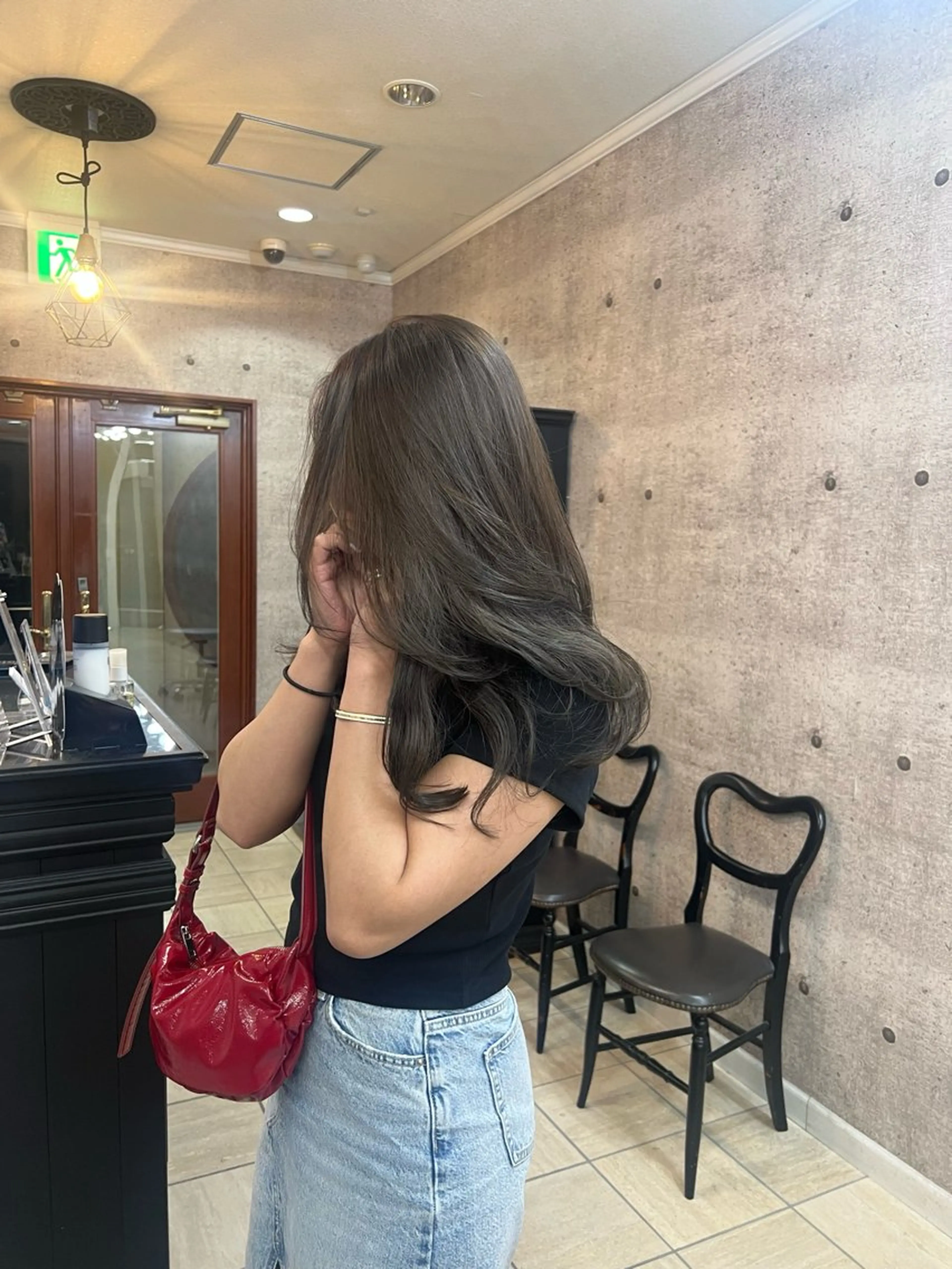 セミロング カット ヘアカラー トリートメント Raf.hair design所属・MAYU / Raf.のヘアスタイル