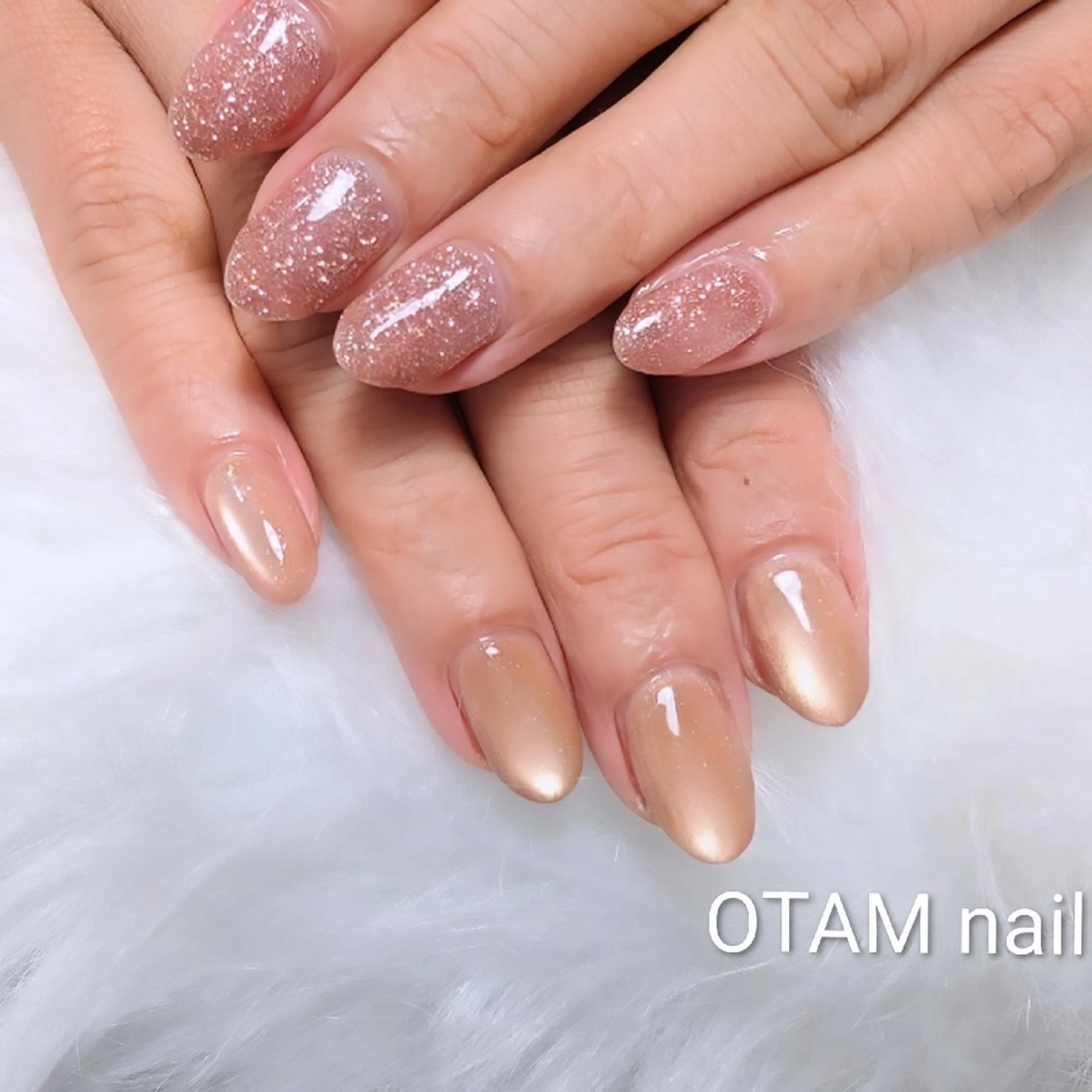 ネイル フラッシュネイル マグネットネイル OTAM  nailのネイルデザイン