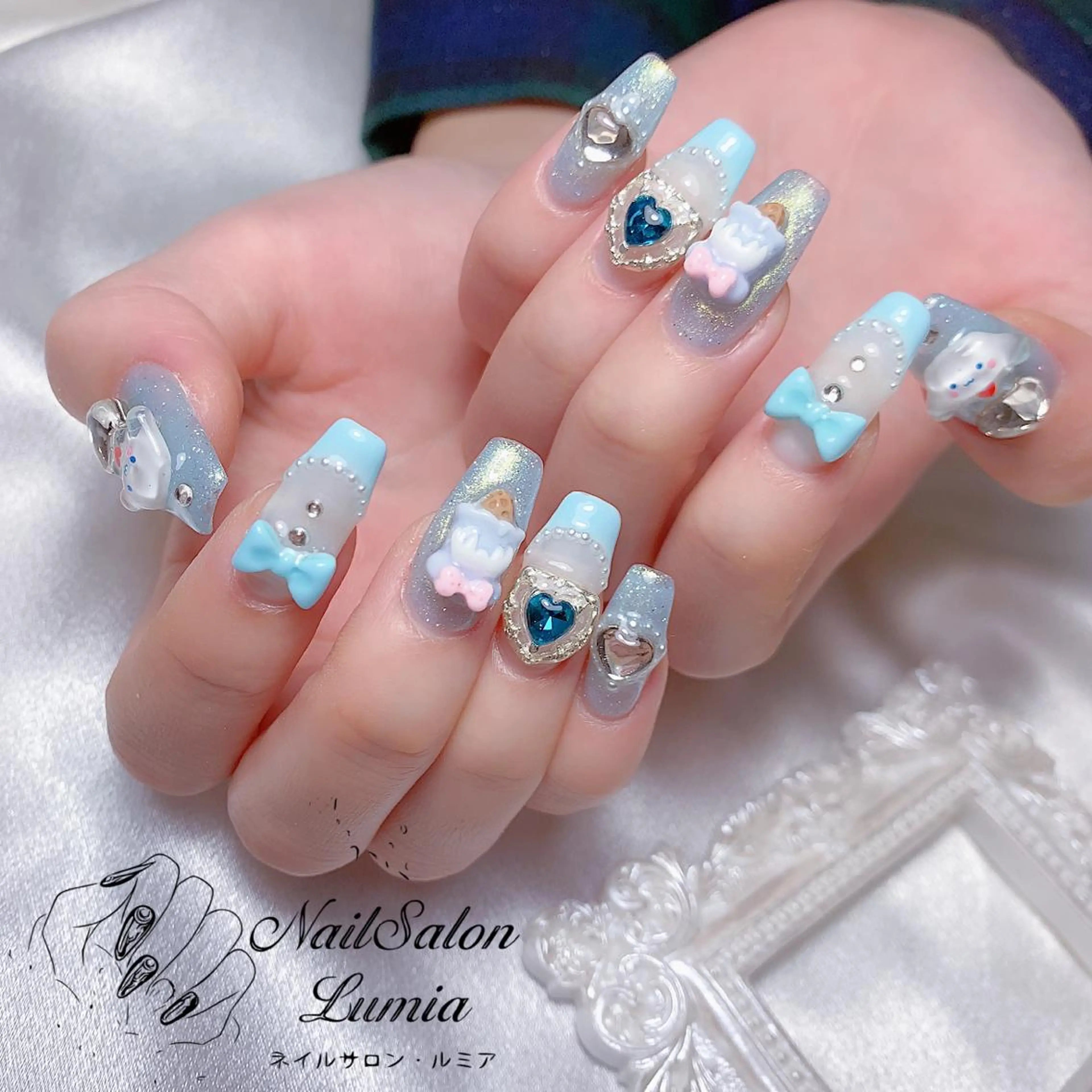 ネイル ハンドネイル ネイルサロン ルミア Lumia 店長のネイルデザイン
