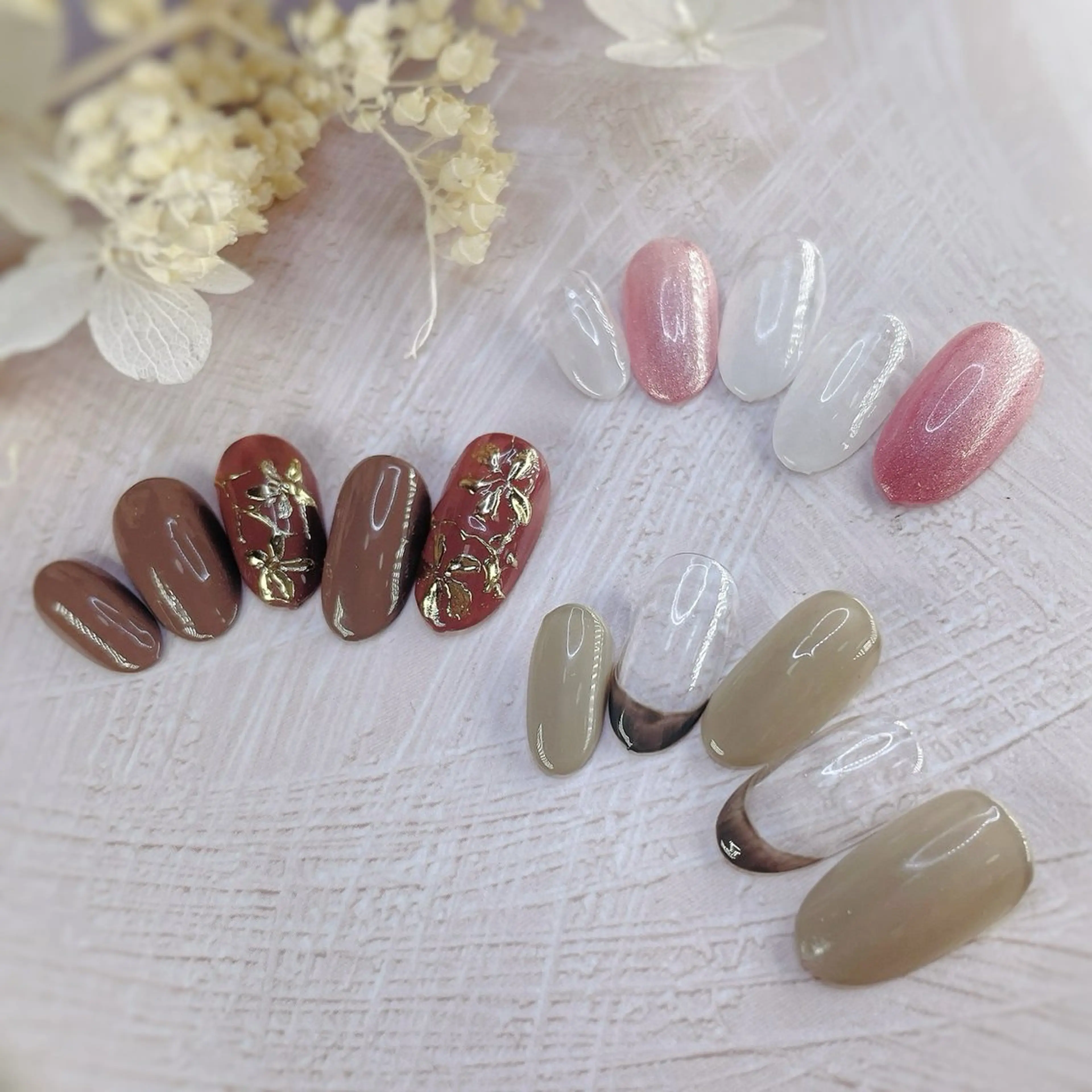 【オフあり】オフィス系シンプル定額ネイルの写真