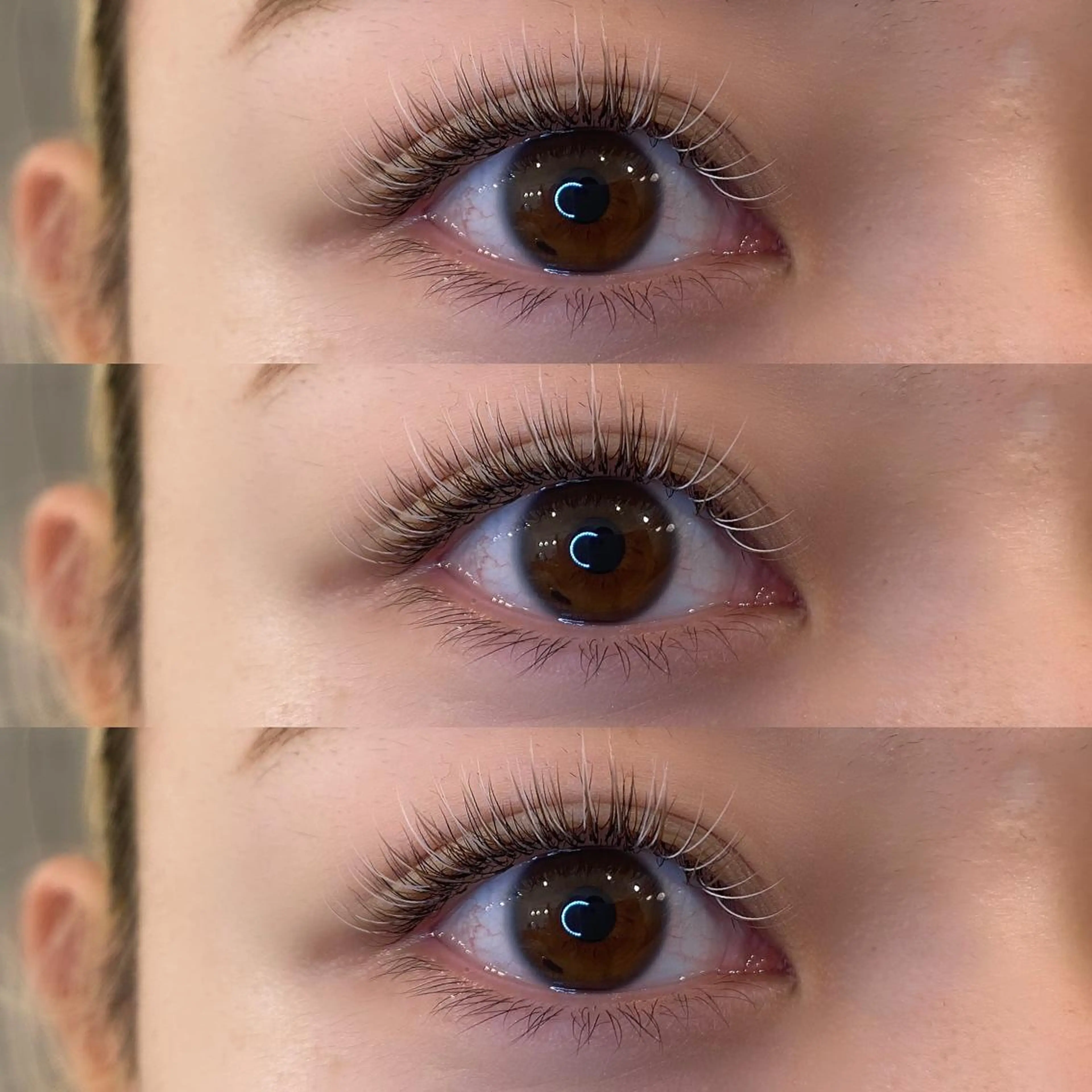 マツエク・マツパ カラーマツエク miin所属・MIZUHO .のマツエク・マツパデザイン