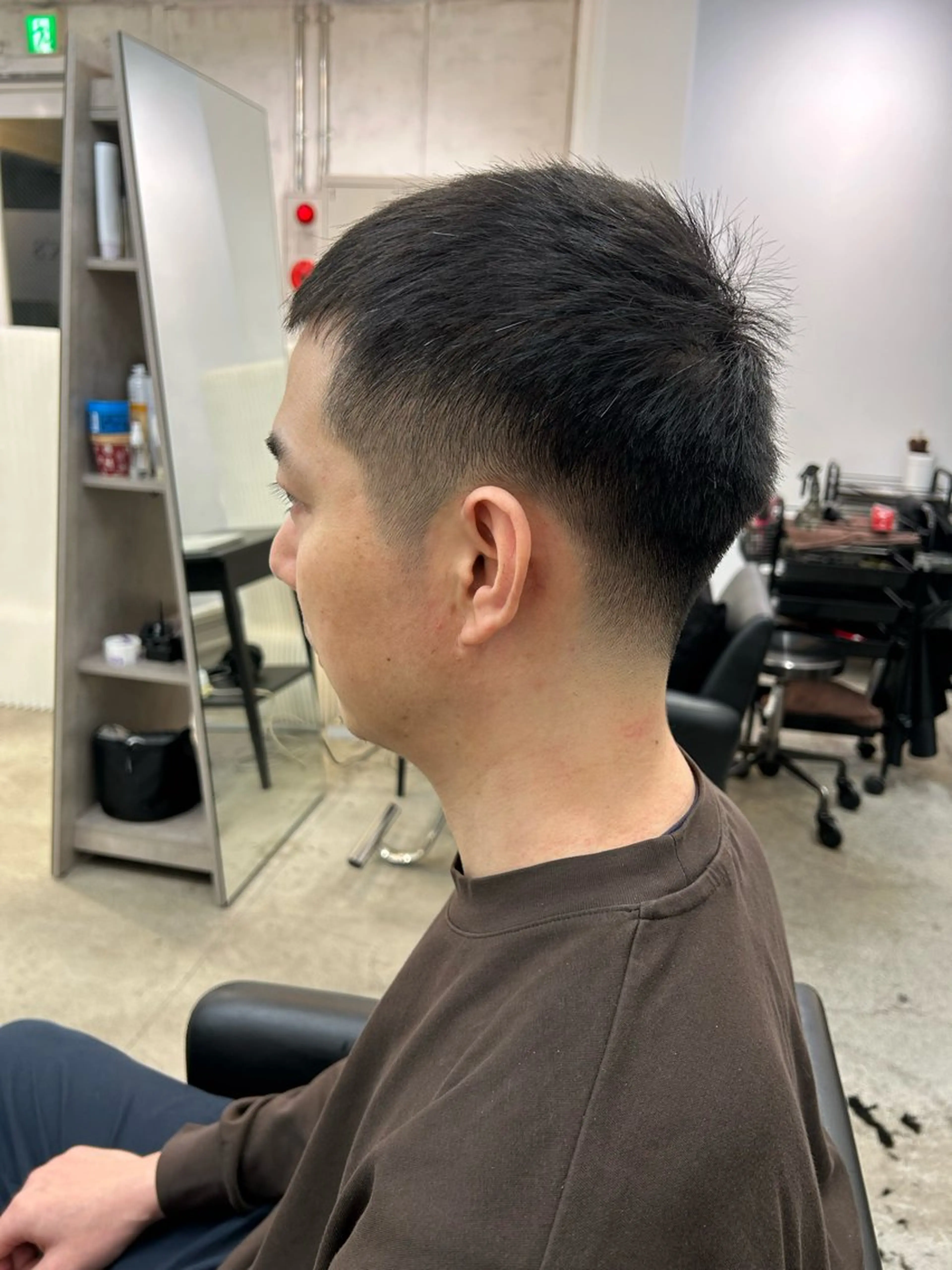 メンズ 透明感カラー・ 髪質改善🩵イケダのヘアスタイル