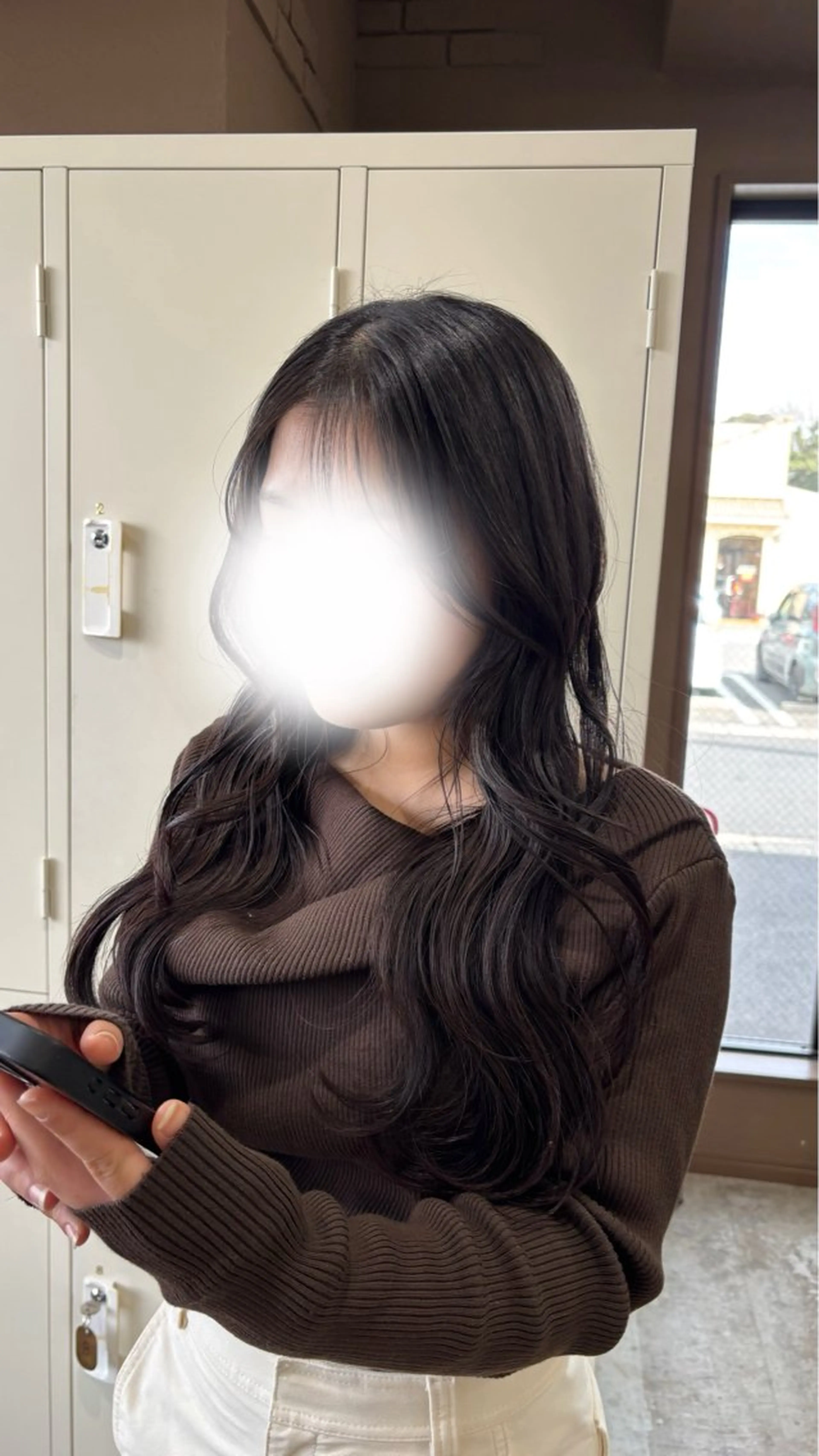 ロング レイヤーカット ロング Lily emo はるかのヘアスタイル