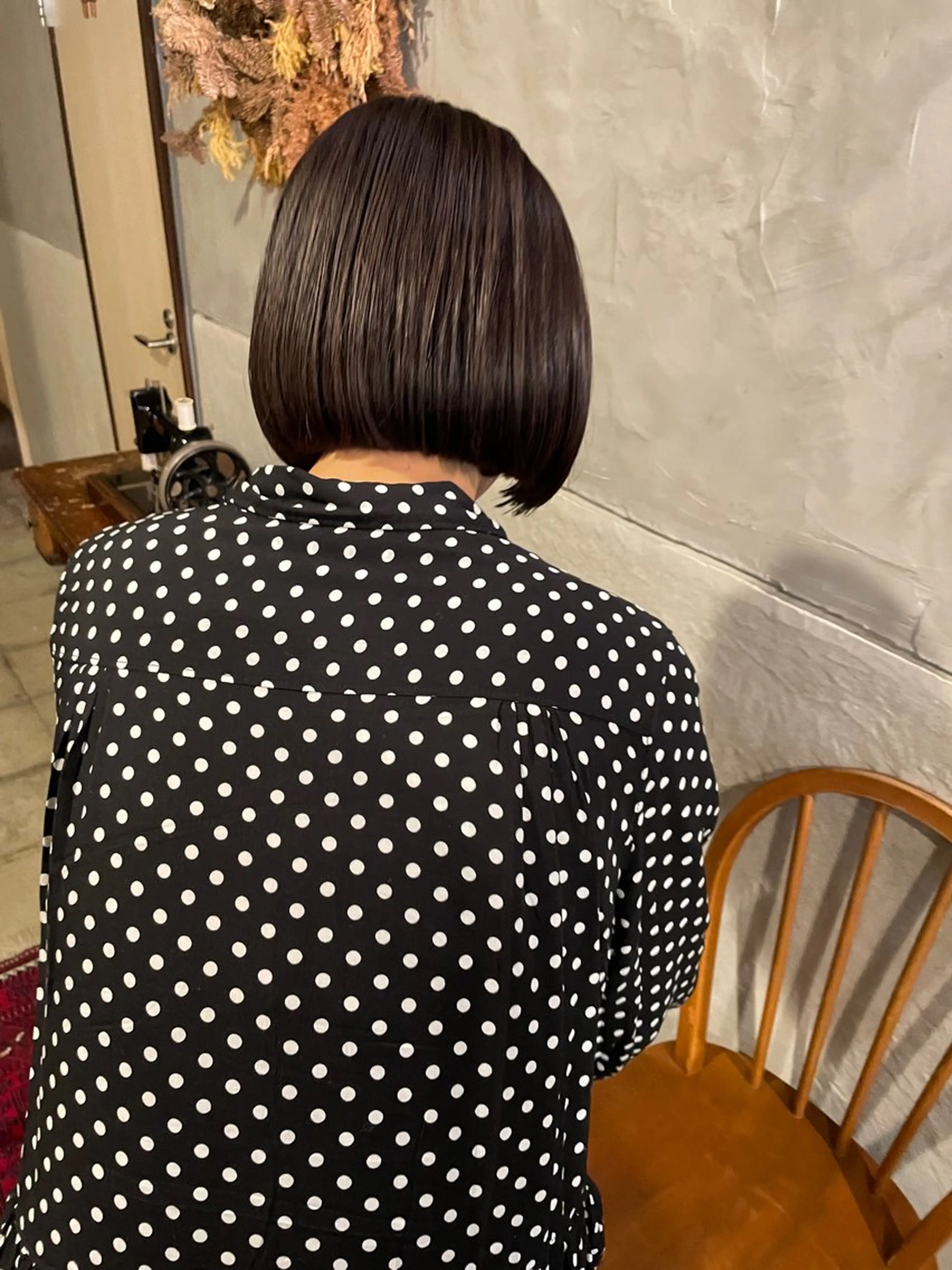 ショート カラー ボブ カット ヘアカラー トリートメント さの あやねのヘアスタイル