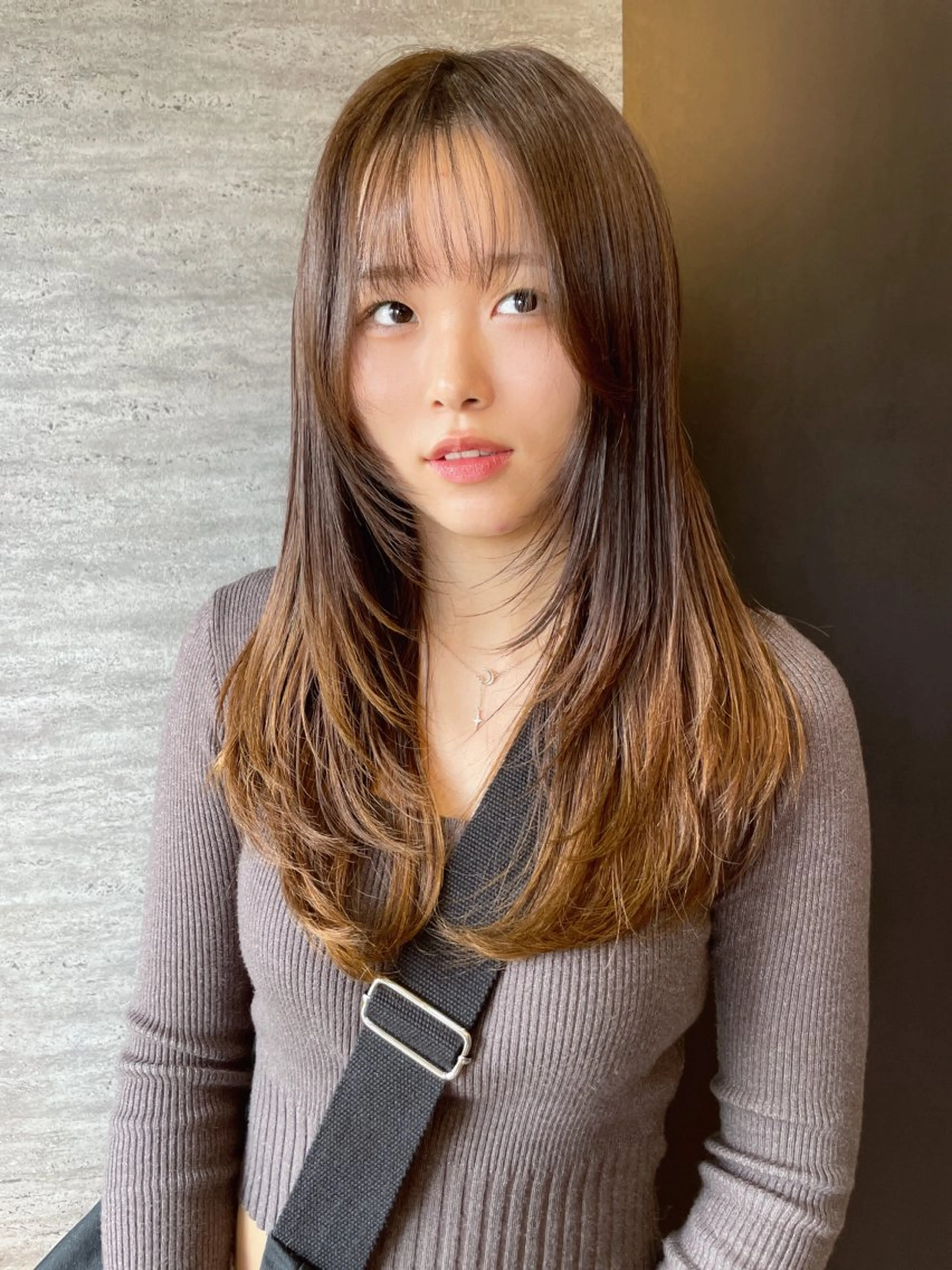 ロング JIEN MIUのヘアスタイル