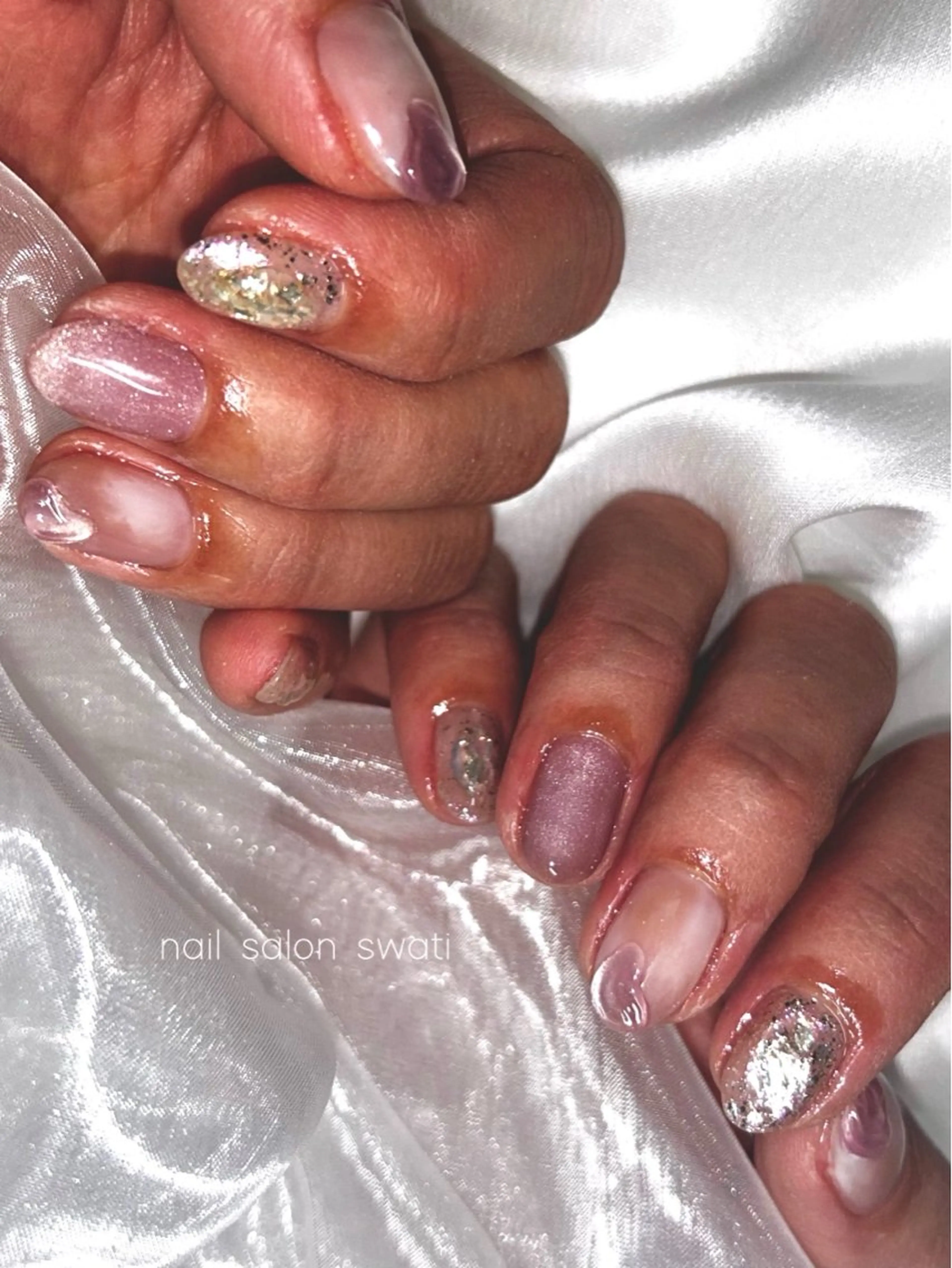 ネイル ニュアンスネイル ぷっくりネイル ハンドネイル yuko （ネイリスト）のネイルデザイン