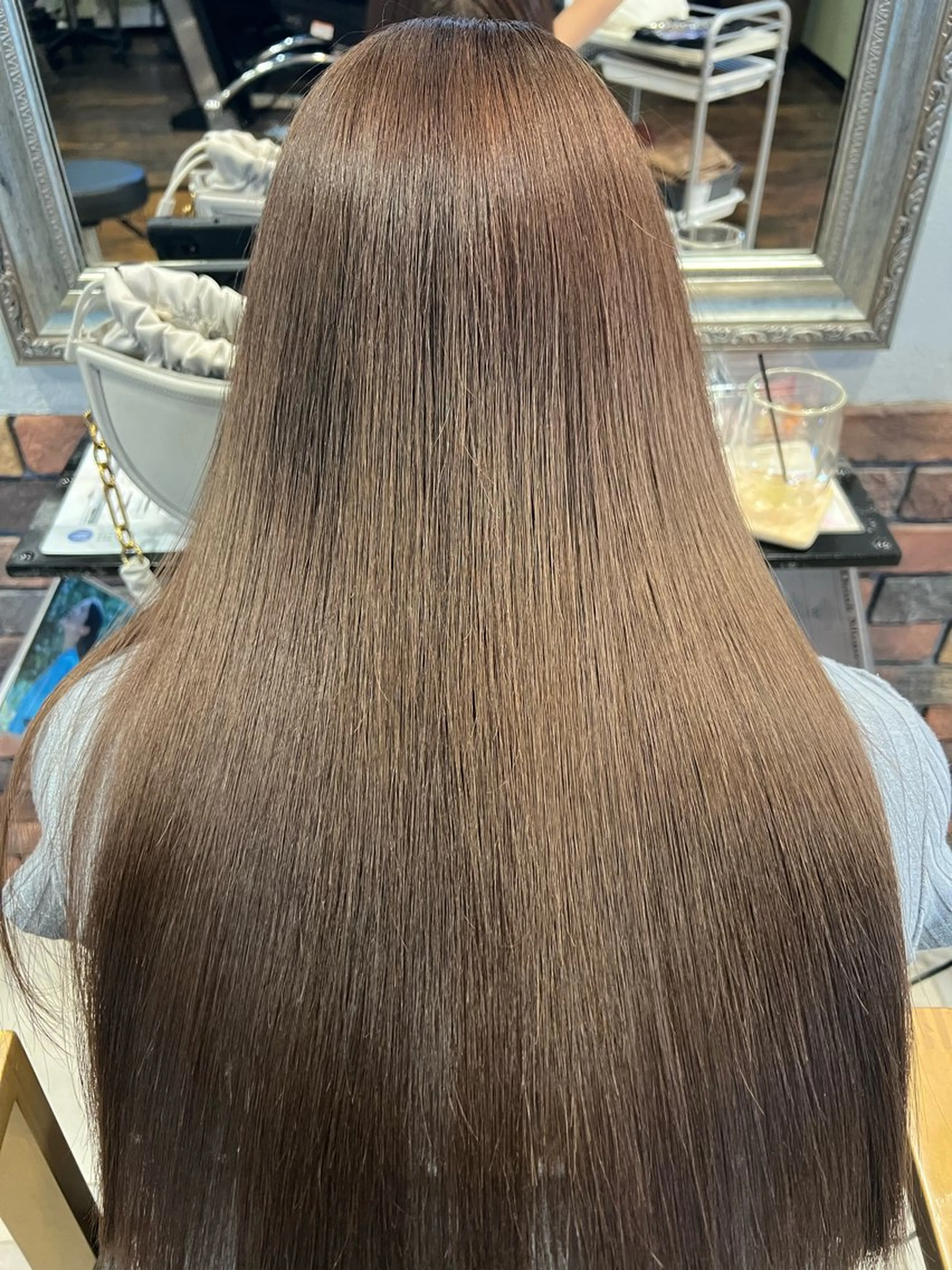 🌟縮毛矯正➕髪質改善🌟　　　24000➡️14000の写真