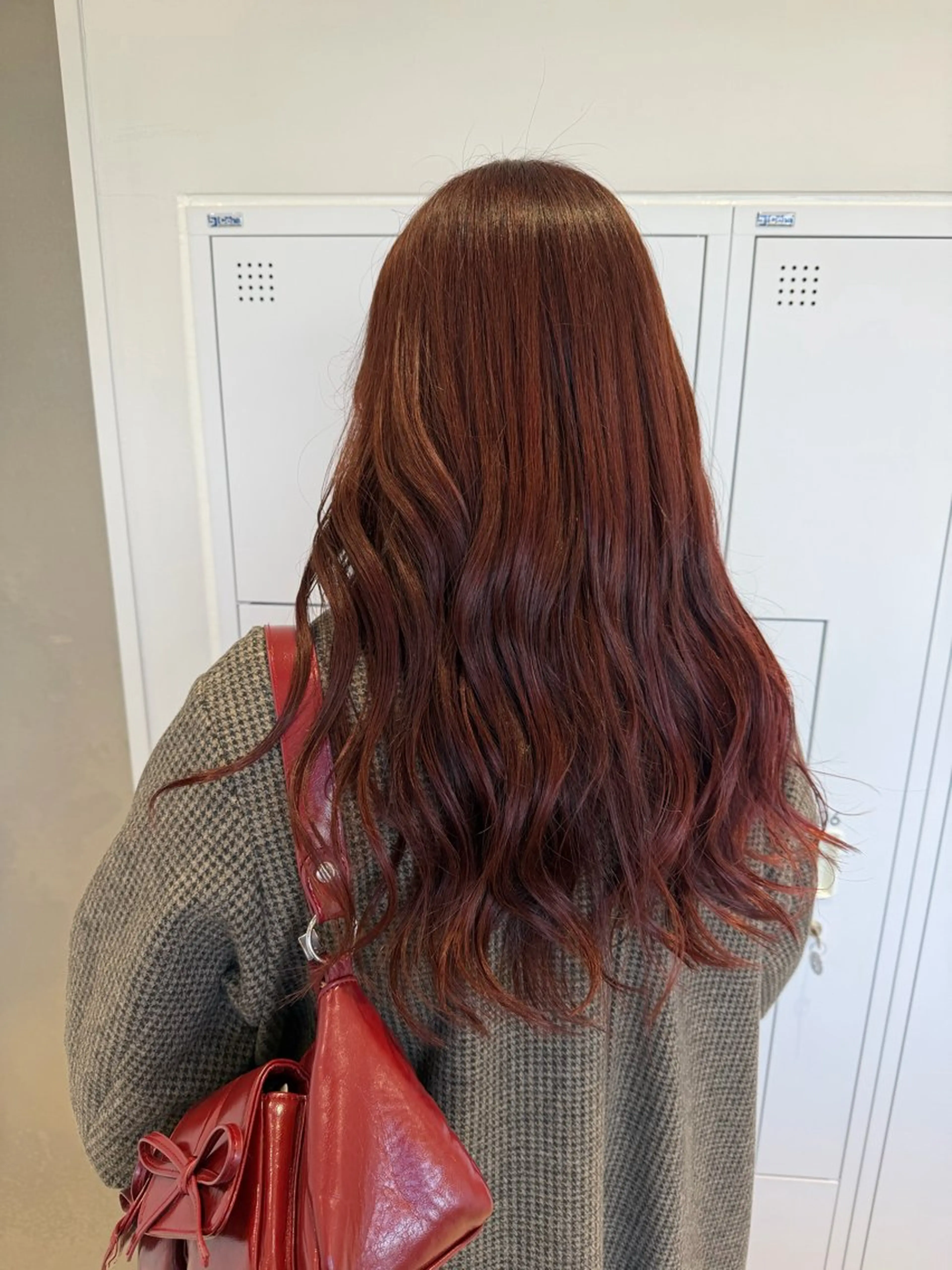 セミロング カラー ヘアアレンジ カット ヘアカラー funa/京都河原町 /艶髪/暖色のヘアスタイル