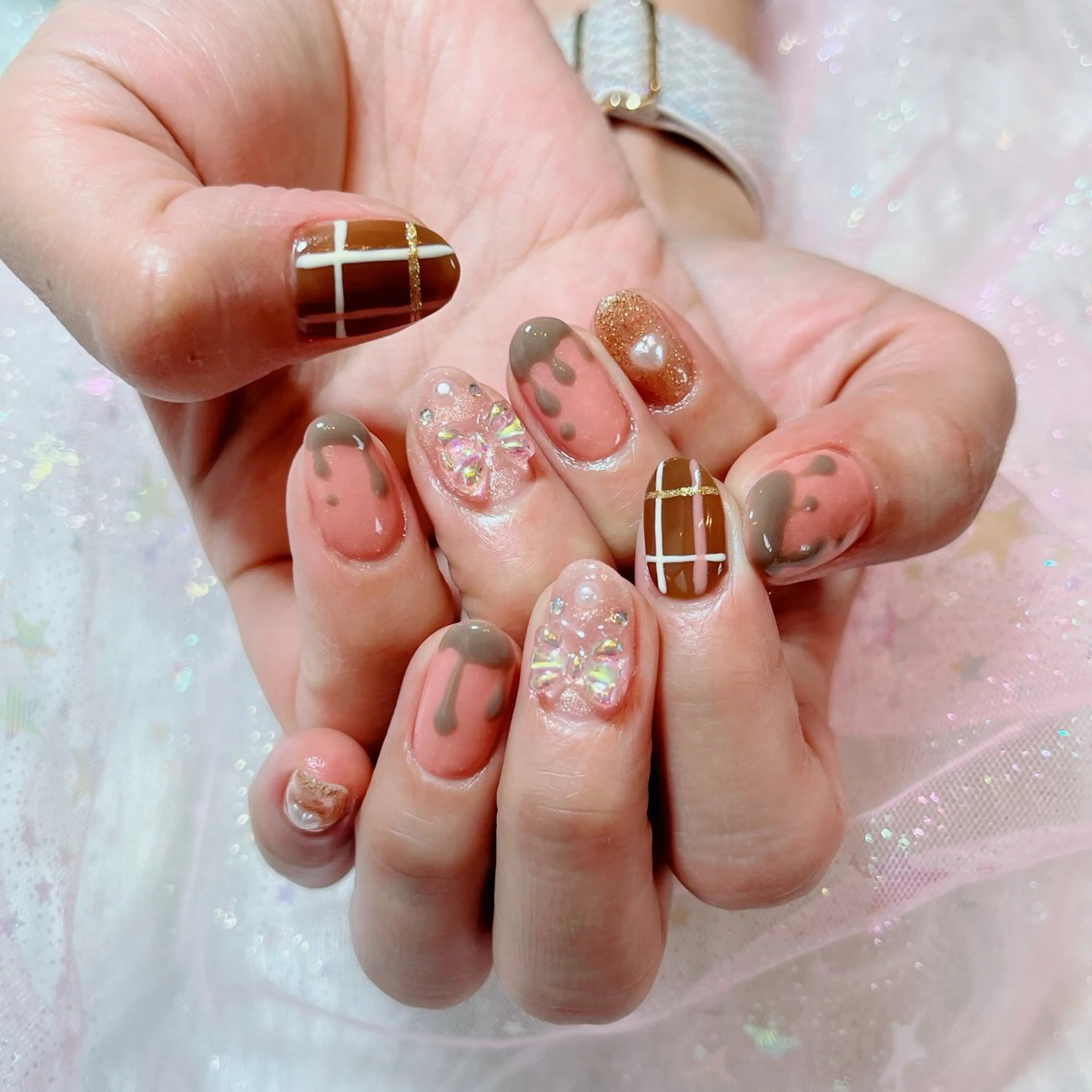 ネイル バレンタイン ruirui.naildesign所属・RUI ☆のネイルデザイン