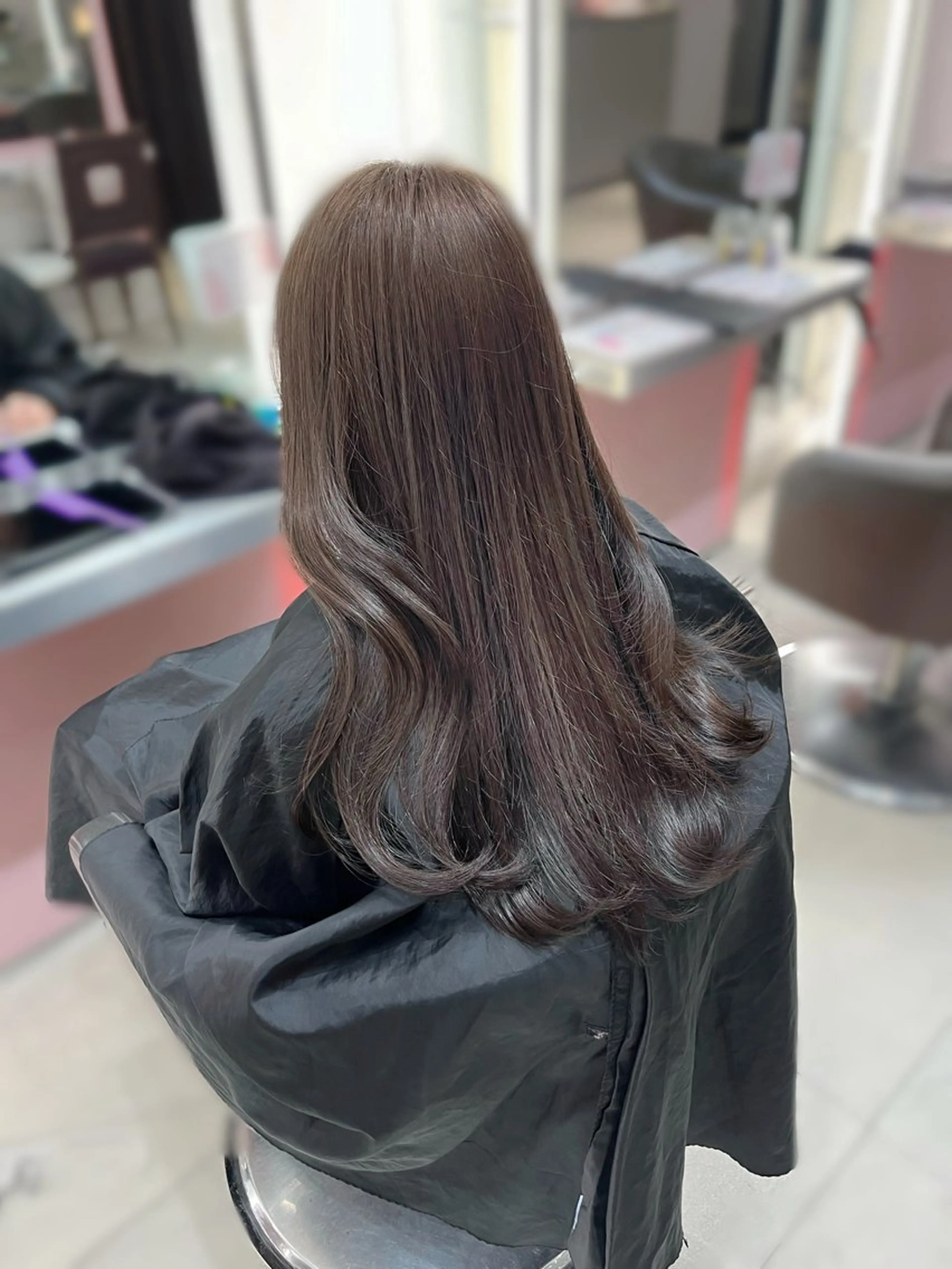 カラー ベージュカラー ブリーチ ダブルカラー モカベージュ ブリーチなしカラー 上品モテガーリー Rena🎀のヘアスタイル