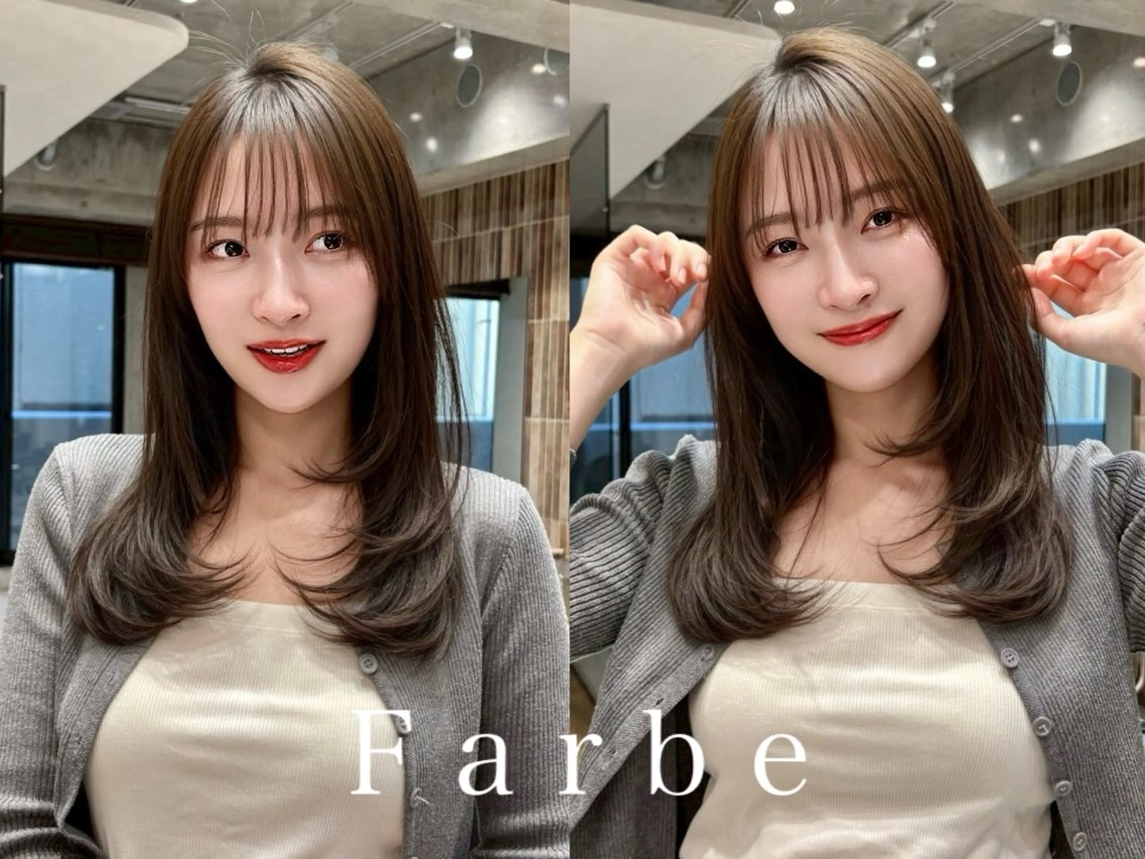 ショート カット ヘアカラー トリートメント Farbe🤍 新築new Openのヘアスタイル