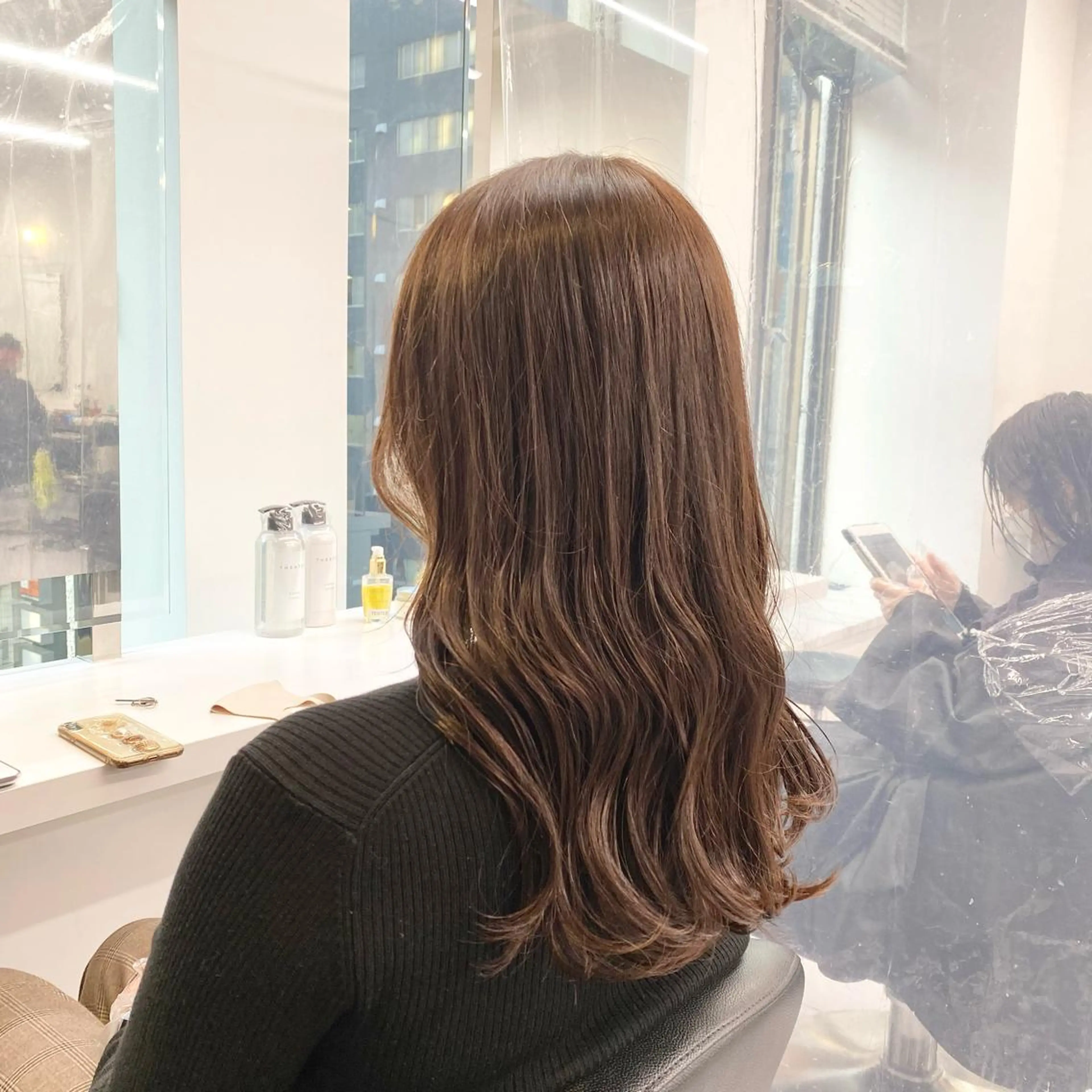 セミロング レイヤー/韓国❣️ 髪質改善/亘紘輝のヘアスタイル