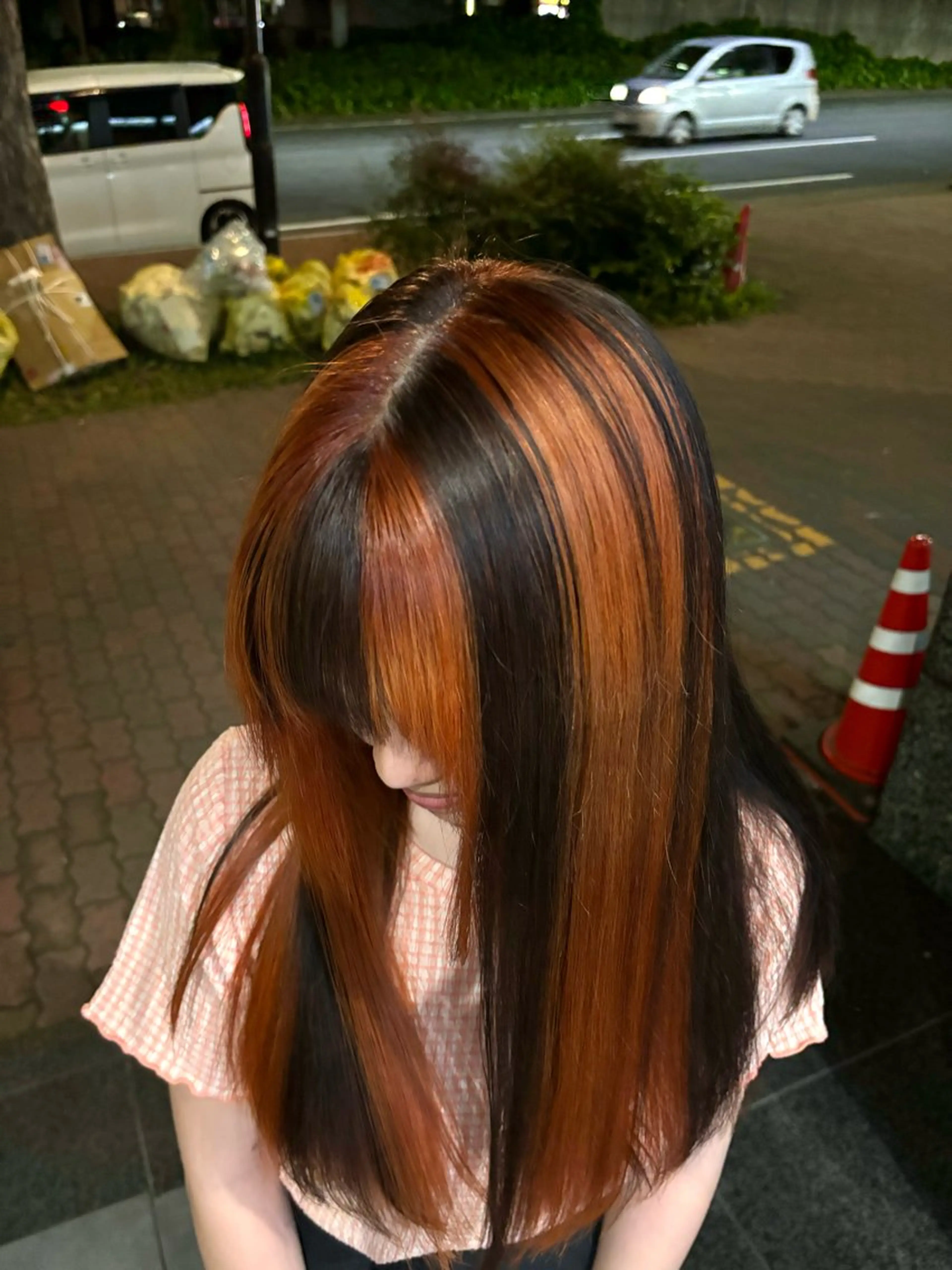 カラー 💫miyu💫デザ インカラー/アレンジのヘアスタイル