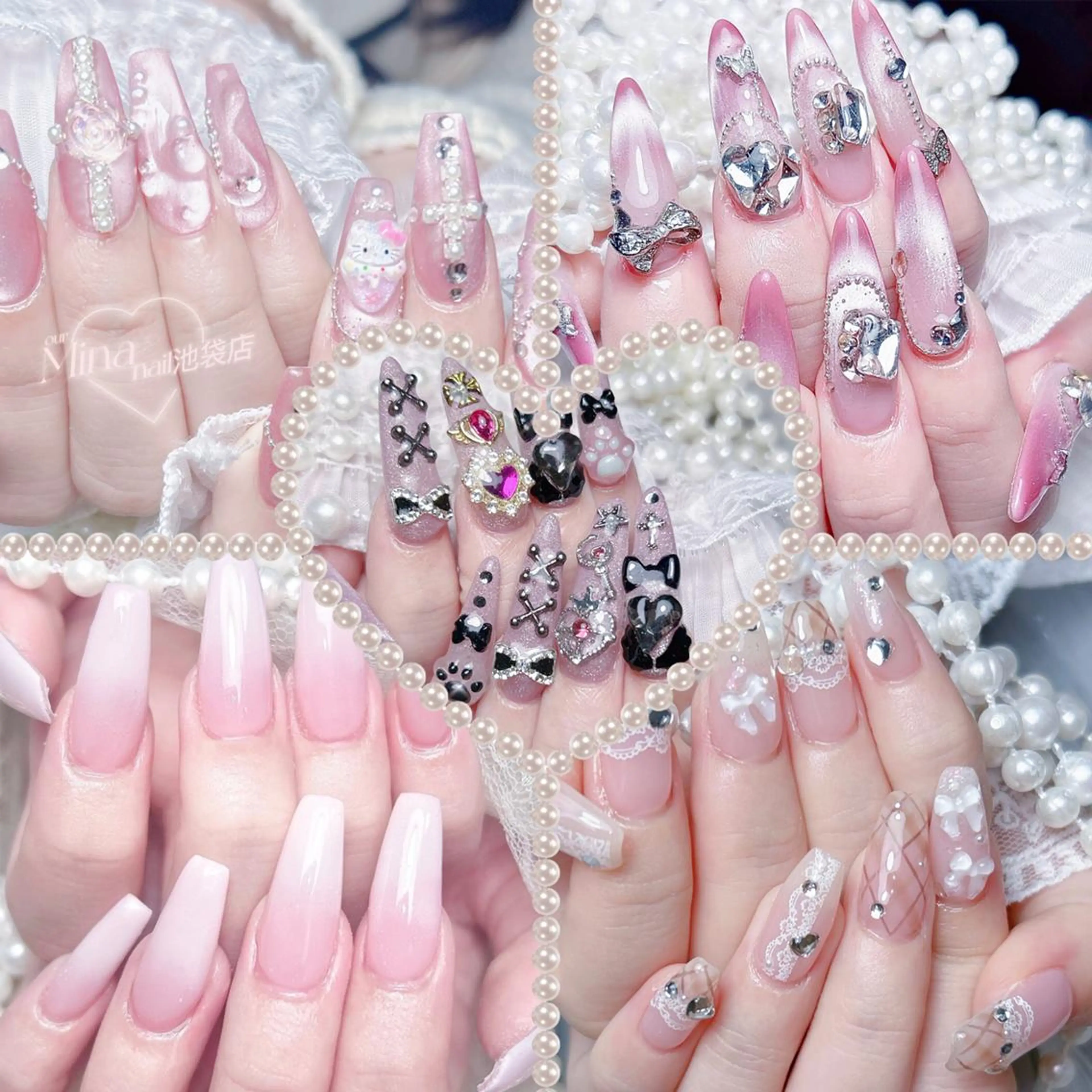 ネイル 🎀ゆうず 𝜗𝜚 ྀིのネイルデザイン