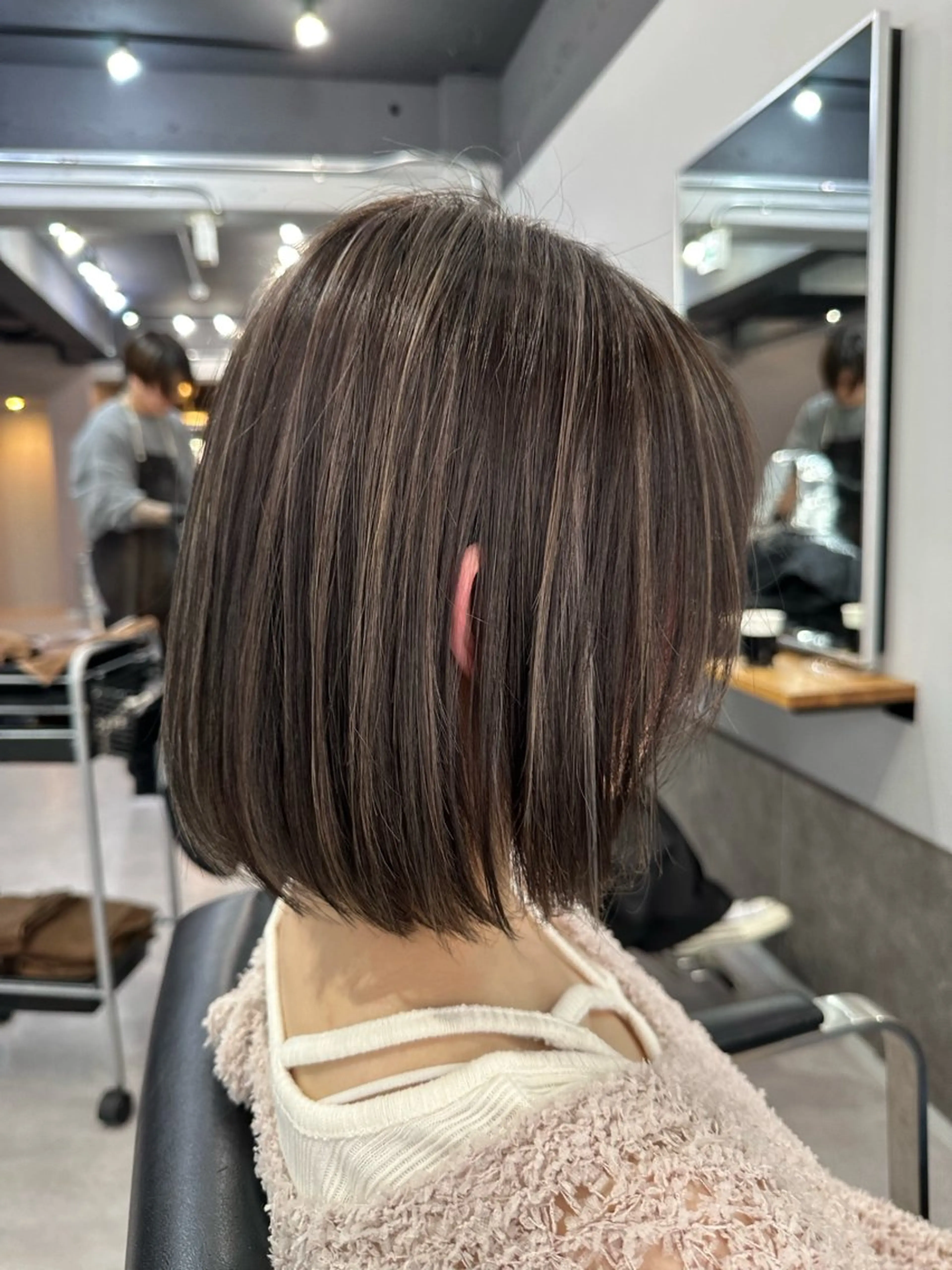 ショート カット ヘアカラー トリートメント Reb_keiji 👑小倉圭司のヘアスタイル