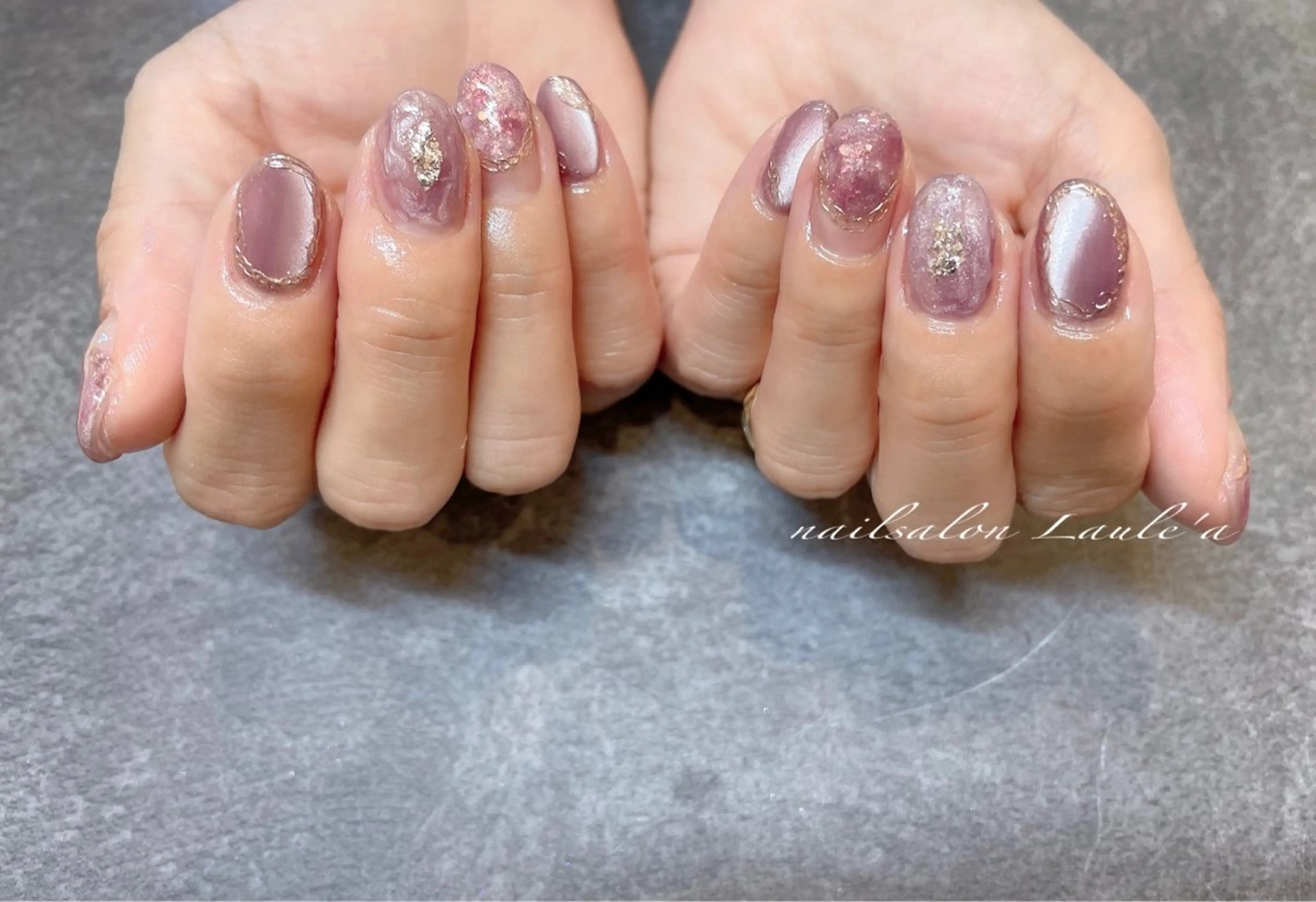 ネイル ハンドネイル nailsalon Laule'aのネイルデザイン