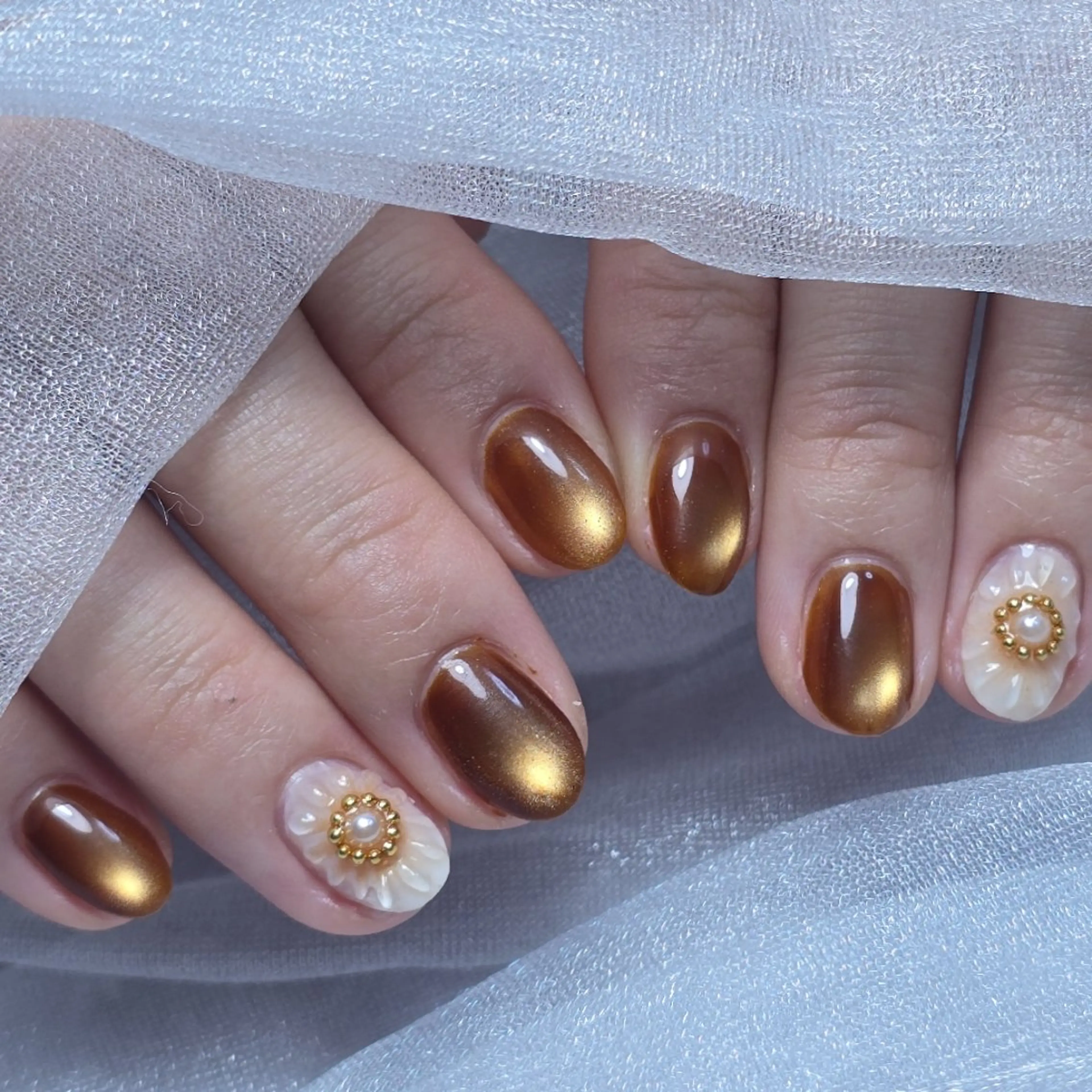 ネイル アートネイル マグネットネイル 持ち込み もるみちゅ nail‪＆ジャグアのネイルデザイン