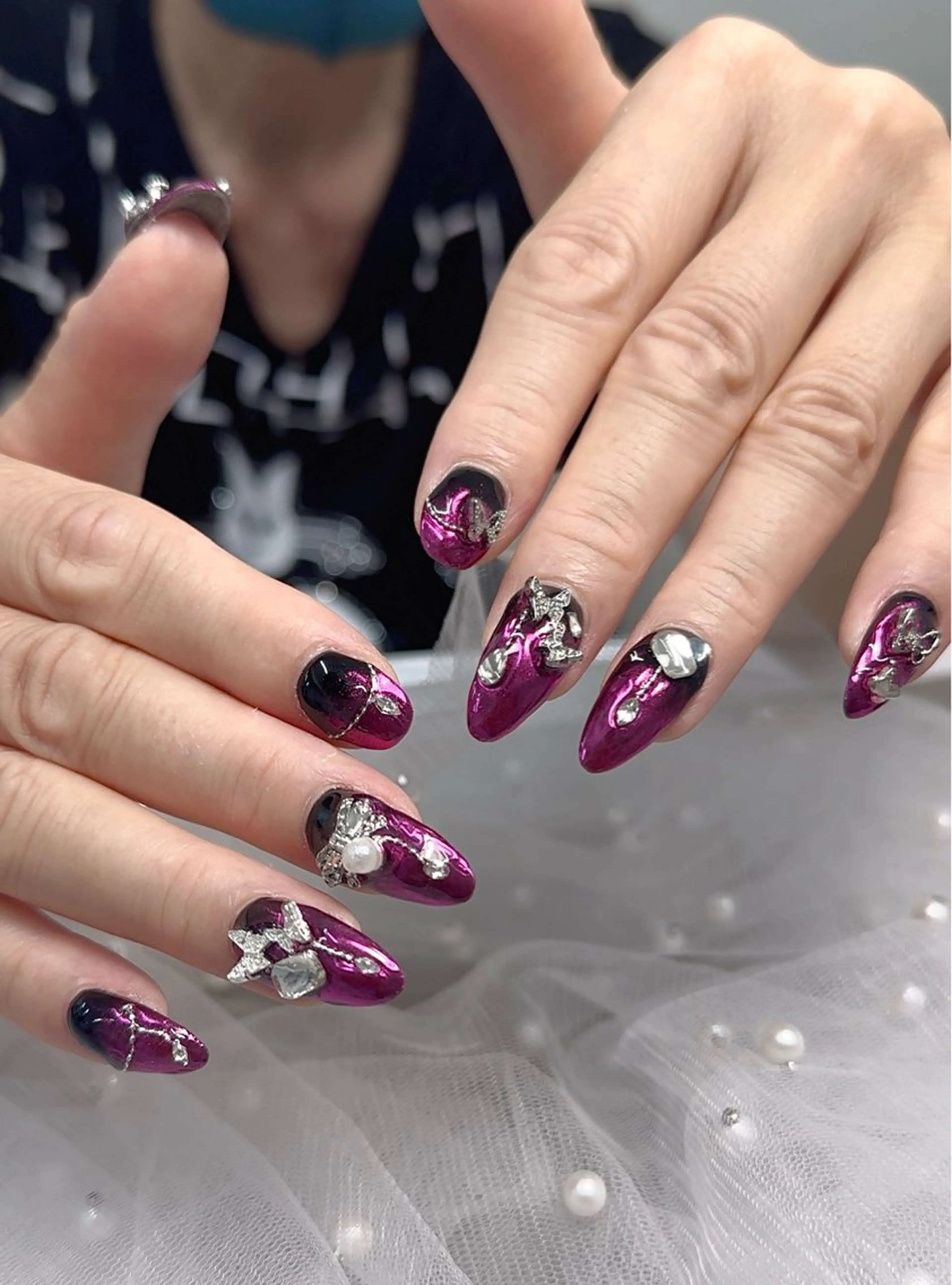 ネイル ハンドネイル ハンドケア いちご chan novaのネイルデザイン