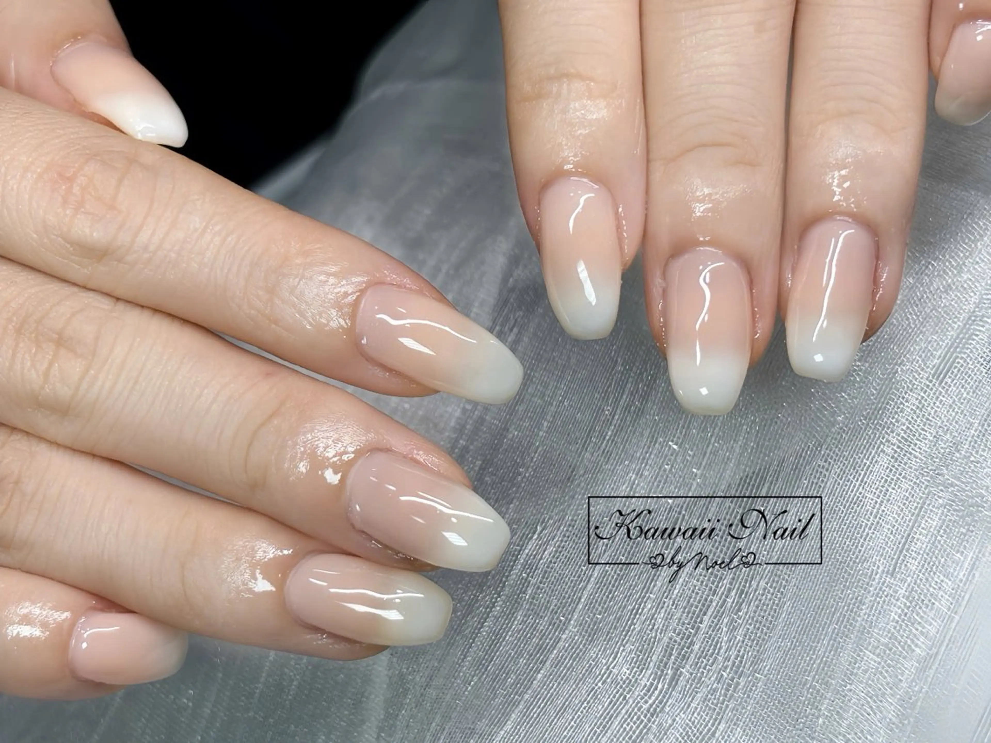 ネイル アートネイル フットネイル フレンチネイル ジェルネイル 韓国ネイル Kawaii Nail Salon所属・YURI NAIL NARITAのネイルデザイン