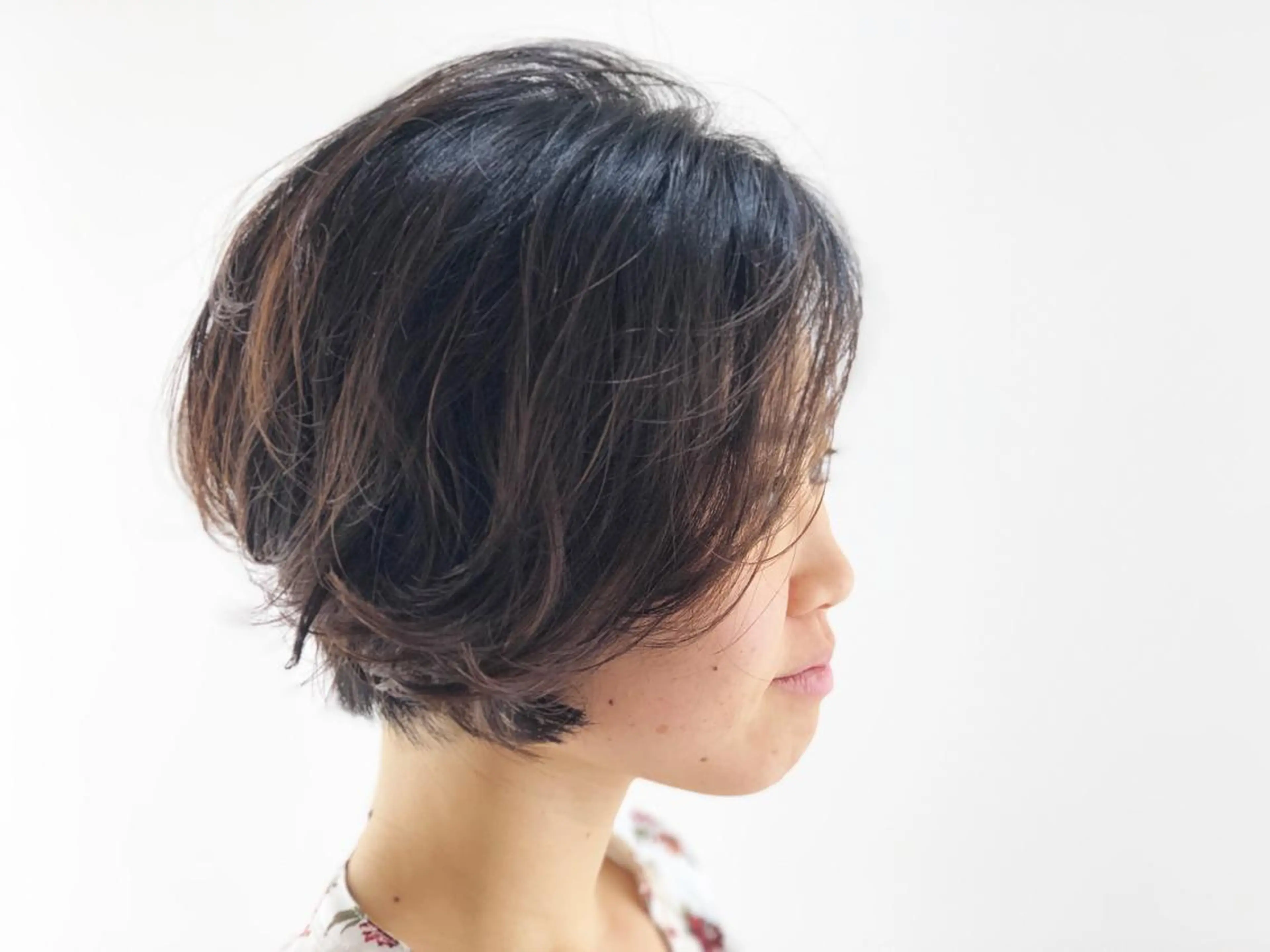 ショート パーマ Strawberry所属・原田 志保のヘアスタイル