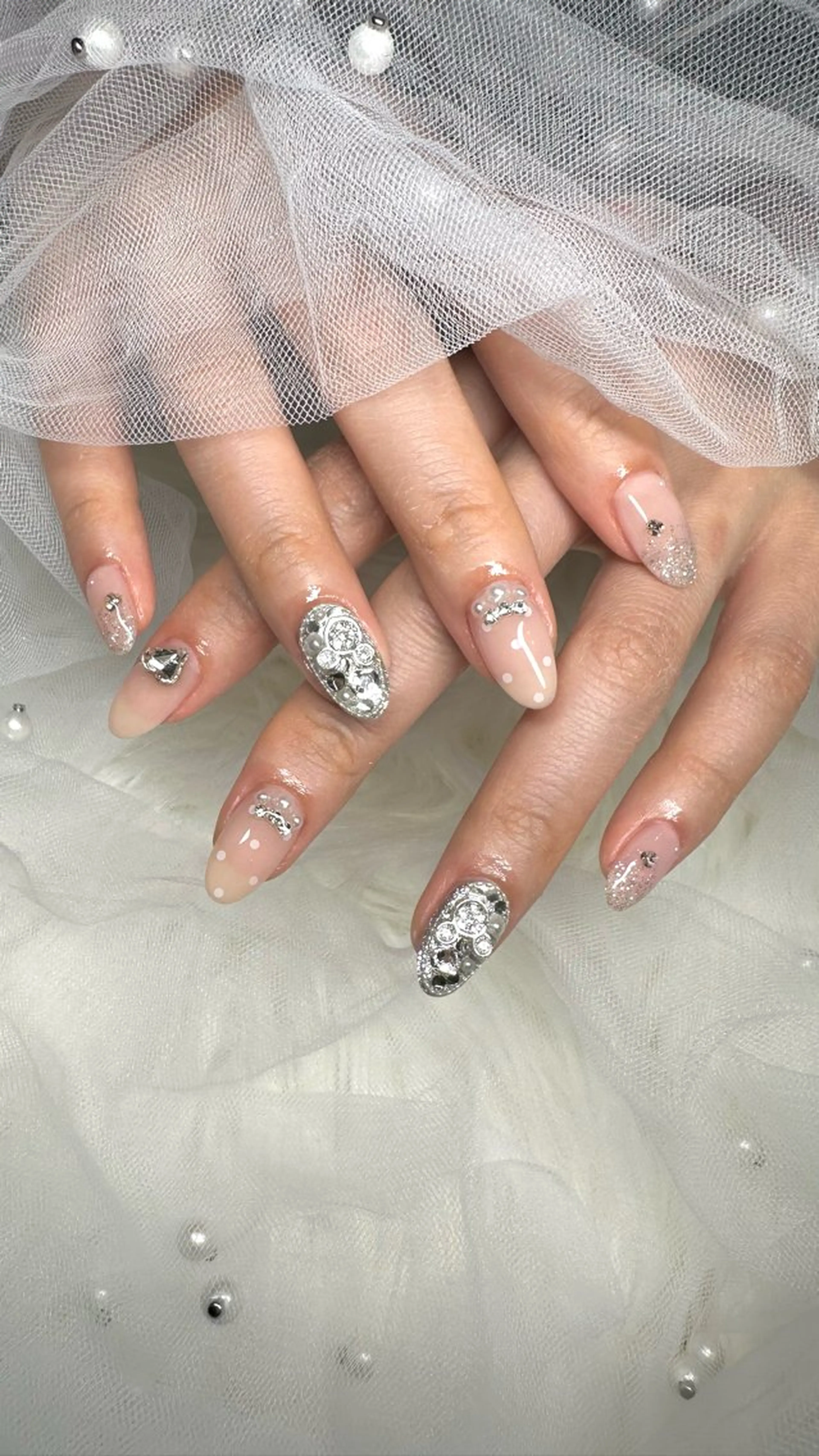 ネイル ドット TRU NAIL&EYEゆめが丘ソラトス店所属・ɴᴀɪʟɪSᴛ く～🐻‍❄️のネイルデザイン