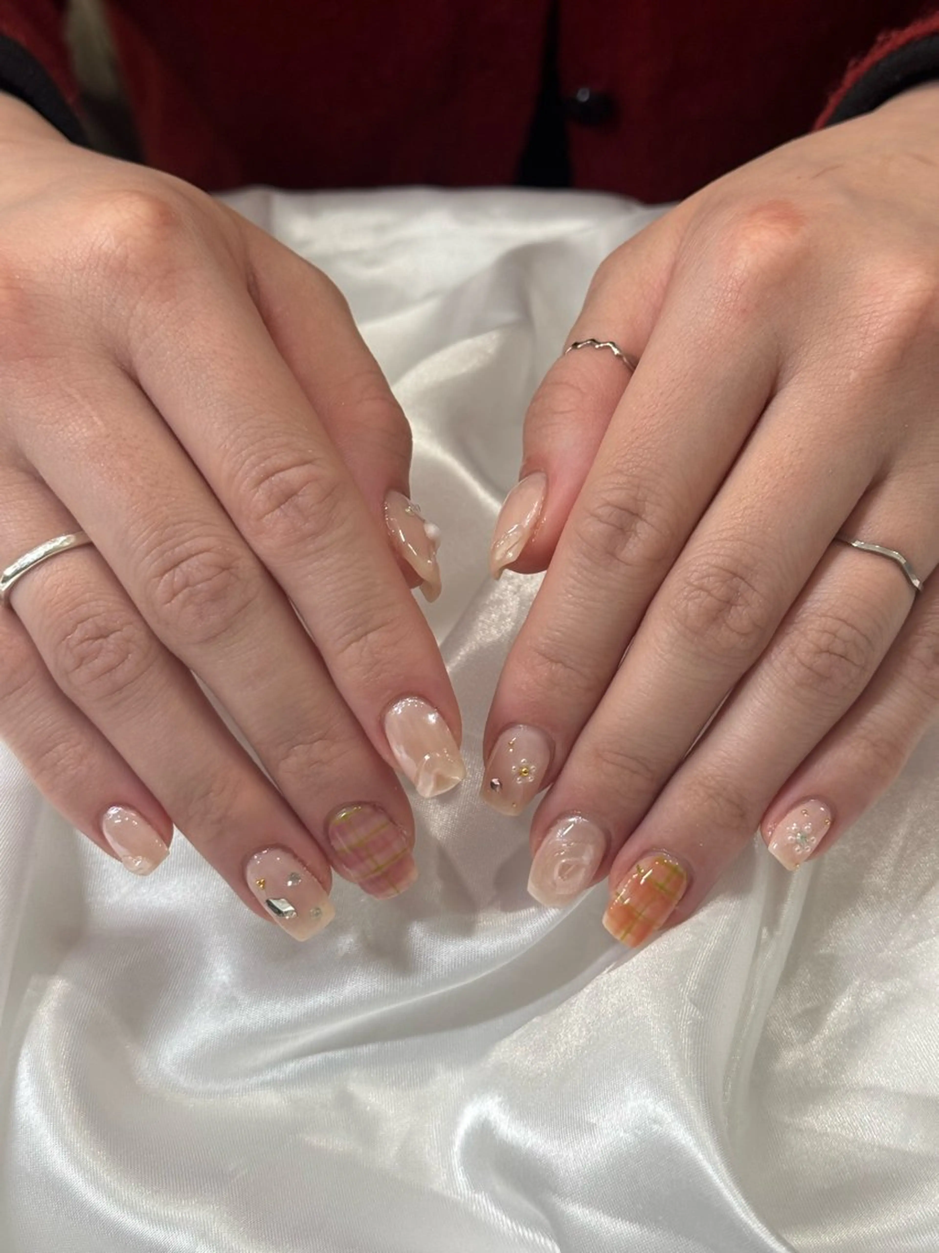 ネイル アートネイル ニュアンスネイル Nail Salon enn所属・🫧RISA🫧 énn |四条烏丸のネイルデザイン