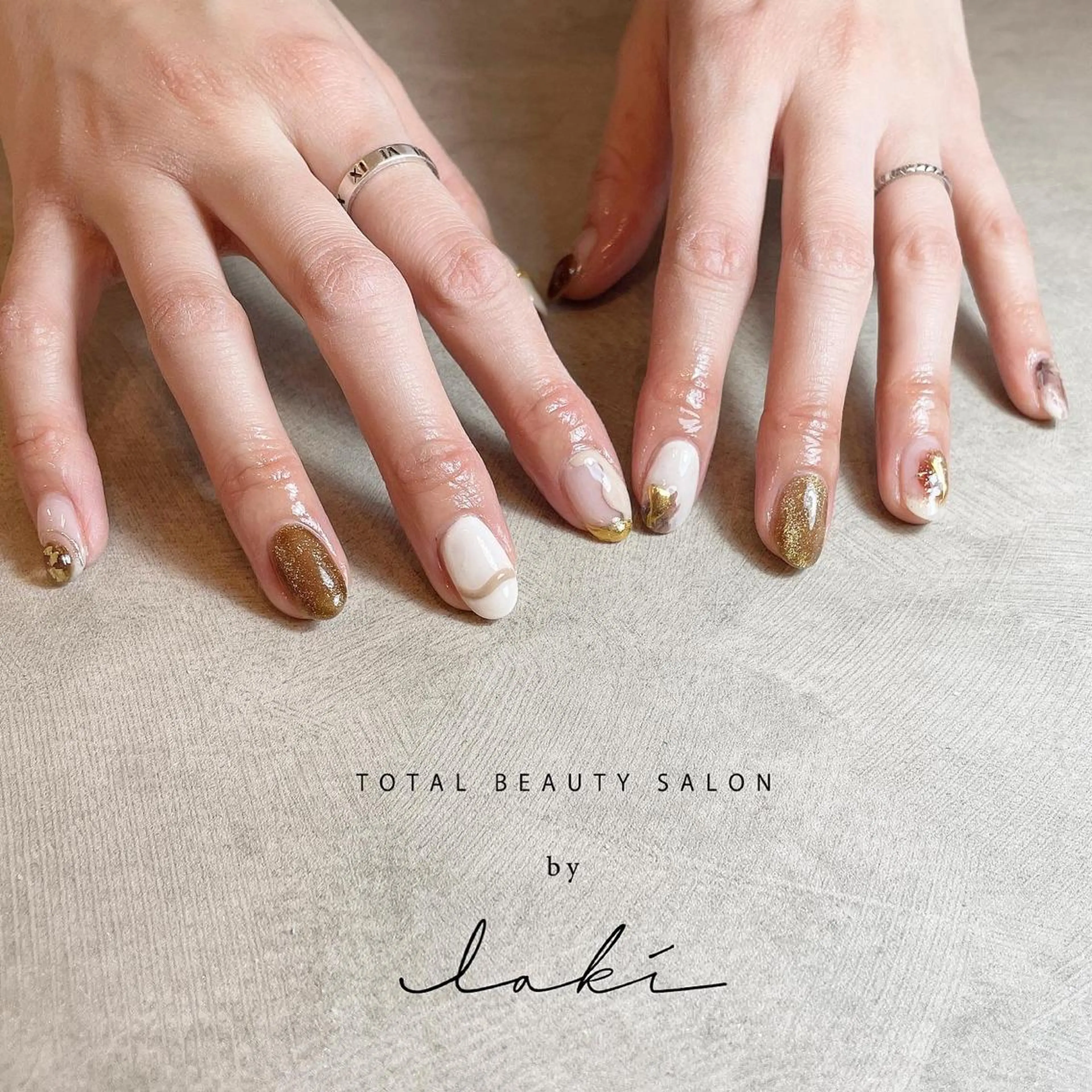 ネイル ニュアンスネイル my&所属・my&_ maimiのネイルデザイン