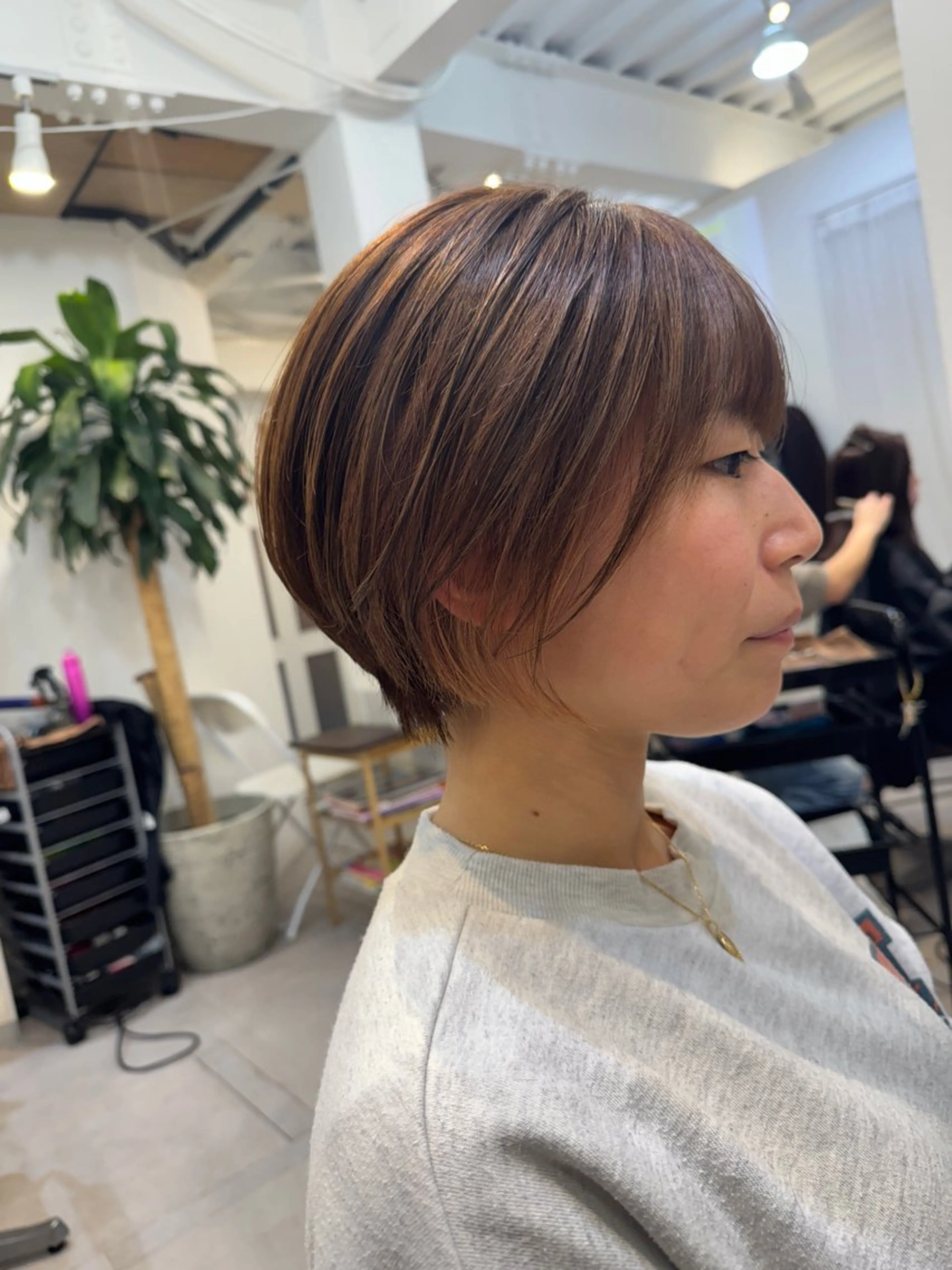 ショート カラー インナーカラー ショートヘア Dxxxx III所属・女性目線の大人 メンズ*Ayakaのヘアスタイル