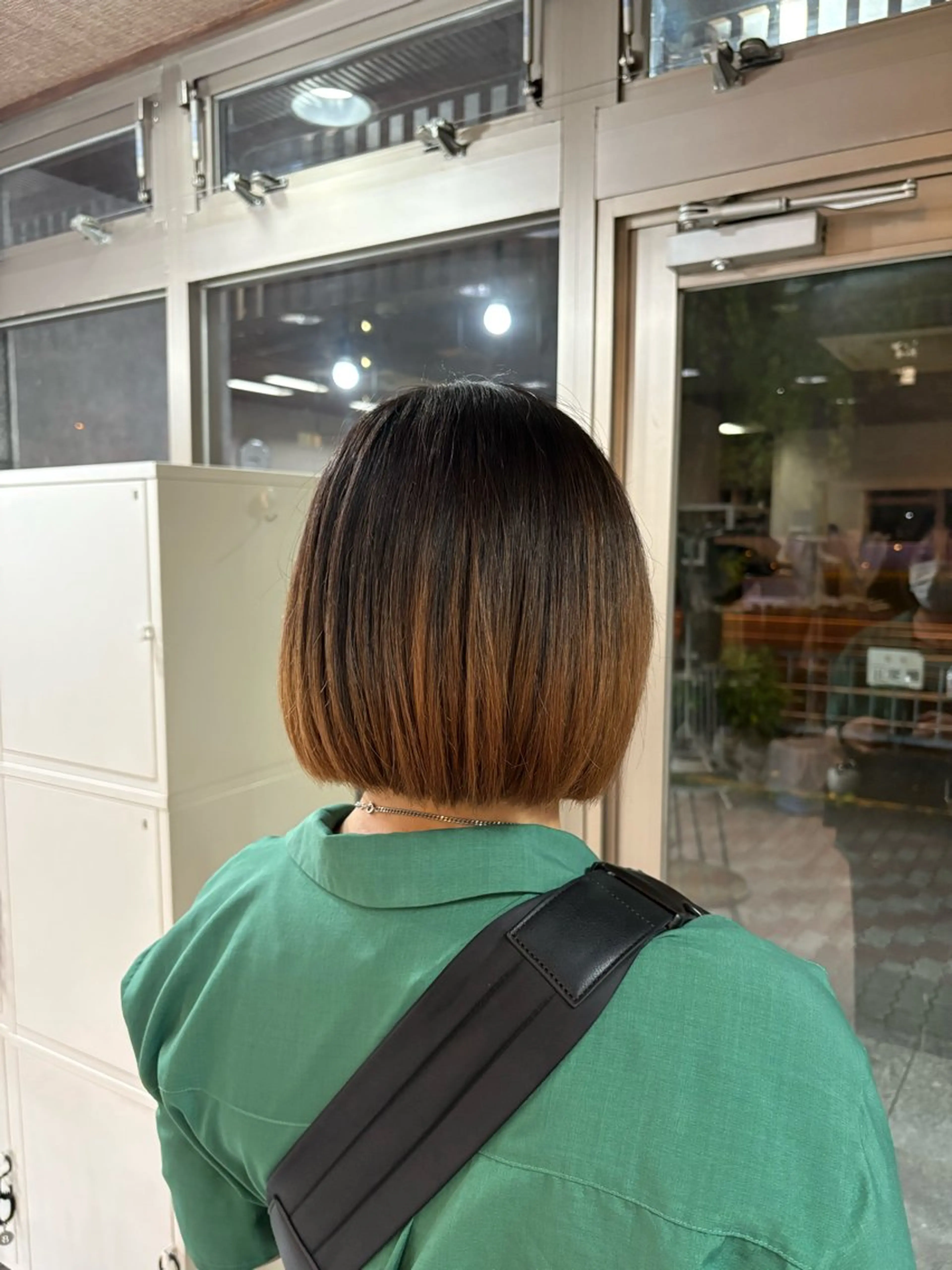 ボブ　カットモデルの写真