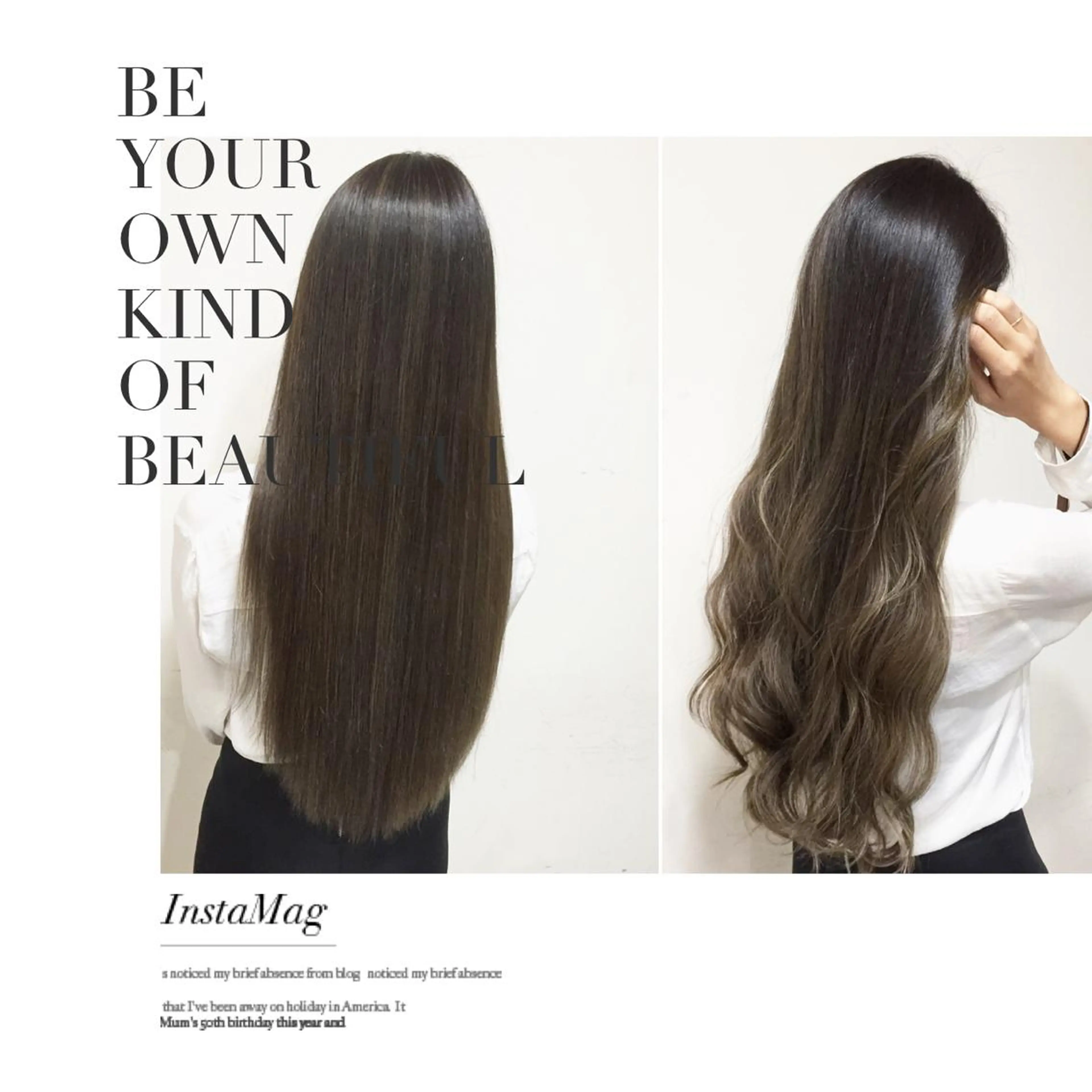 ロング カラー Hair mission【ヘアーミッション】心斎橋所属・エクステ／レイヤー 落合/心斎橋のヘアスタイル