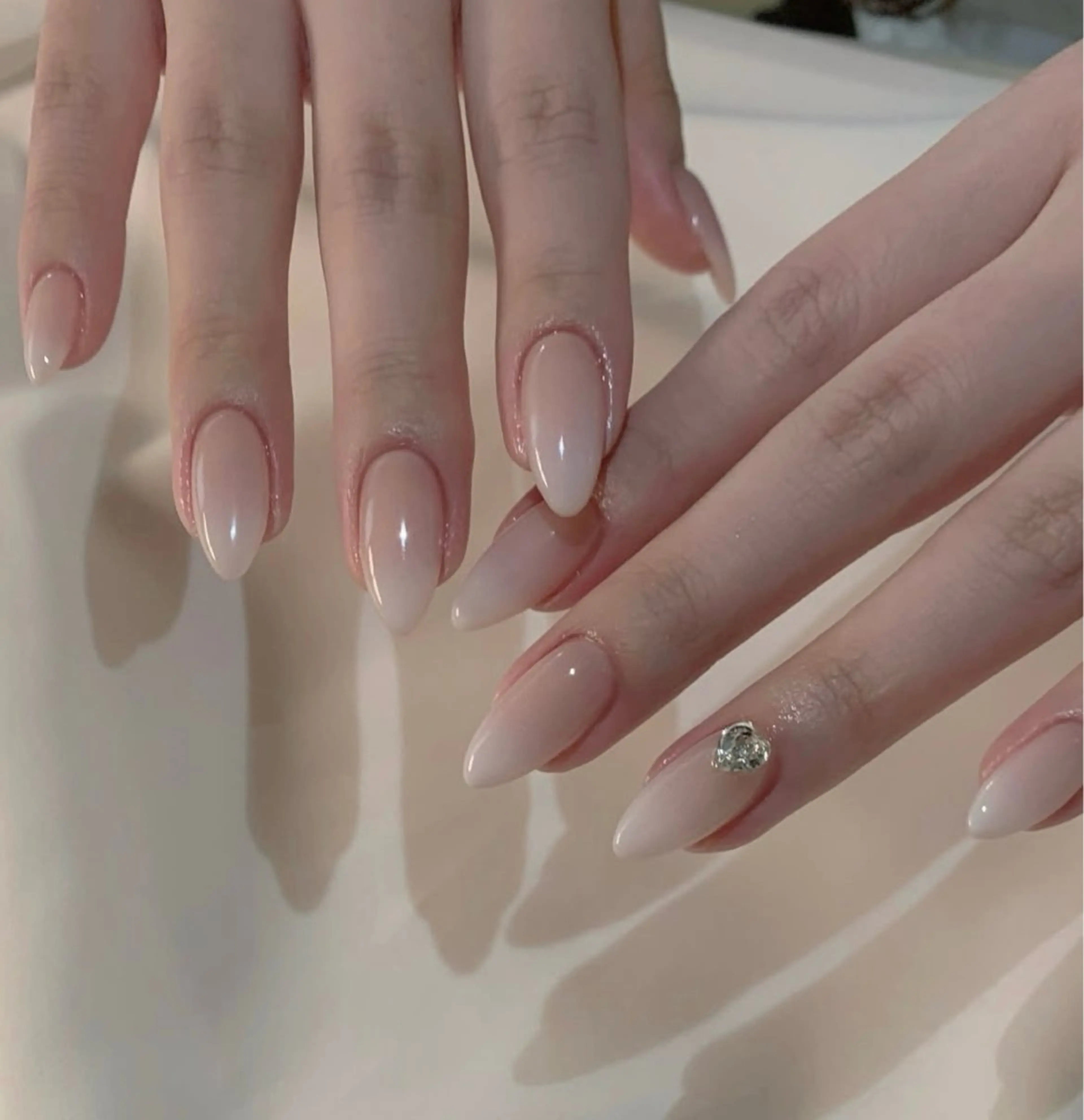 ネイル オーロラネイル チークネイル フットネイル フレンチネイル ジェルネイル ハンドネイル ハンドケア NEW NAIL💞 yukiのネイルデザイン