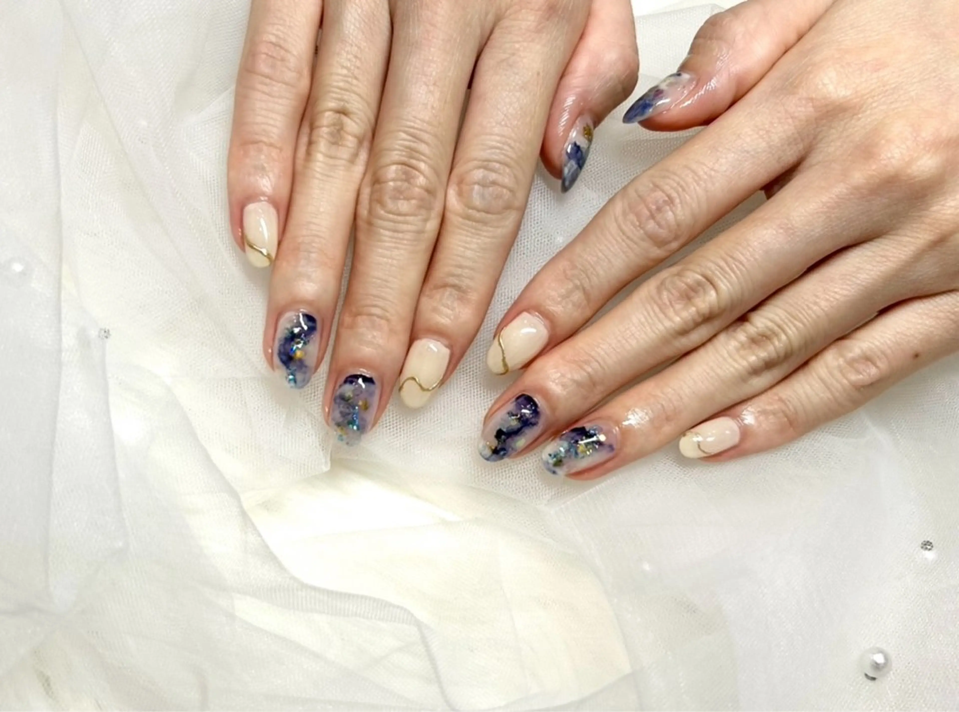 ネイル マグネットネイル 持ち込み シンプルネイル 頑張る女性の味方✴︎ M.i　nail ♡のネイルデザイン