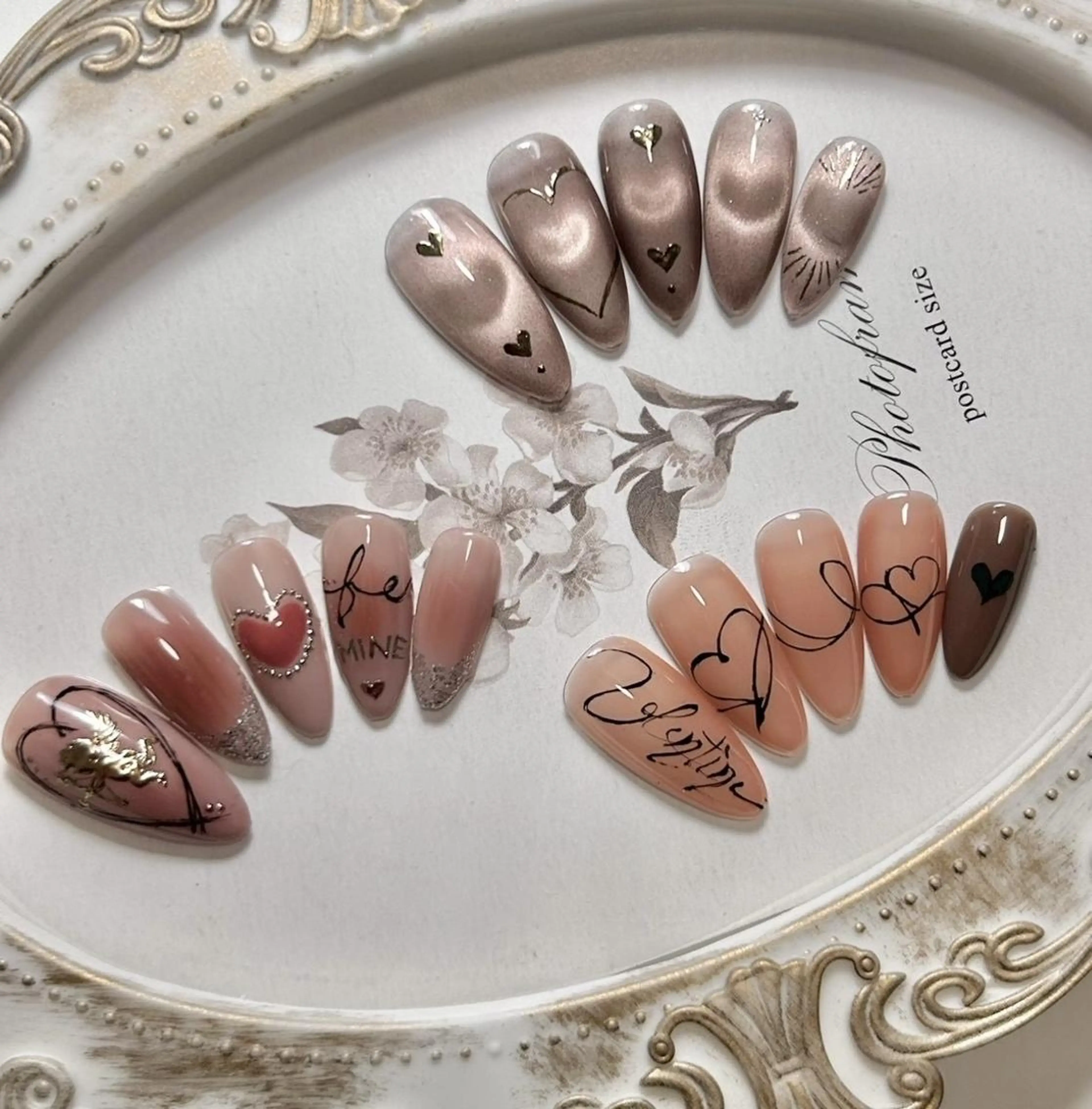 ネイル ハンドネイル 得平 アヤのネイルデザイン