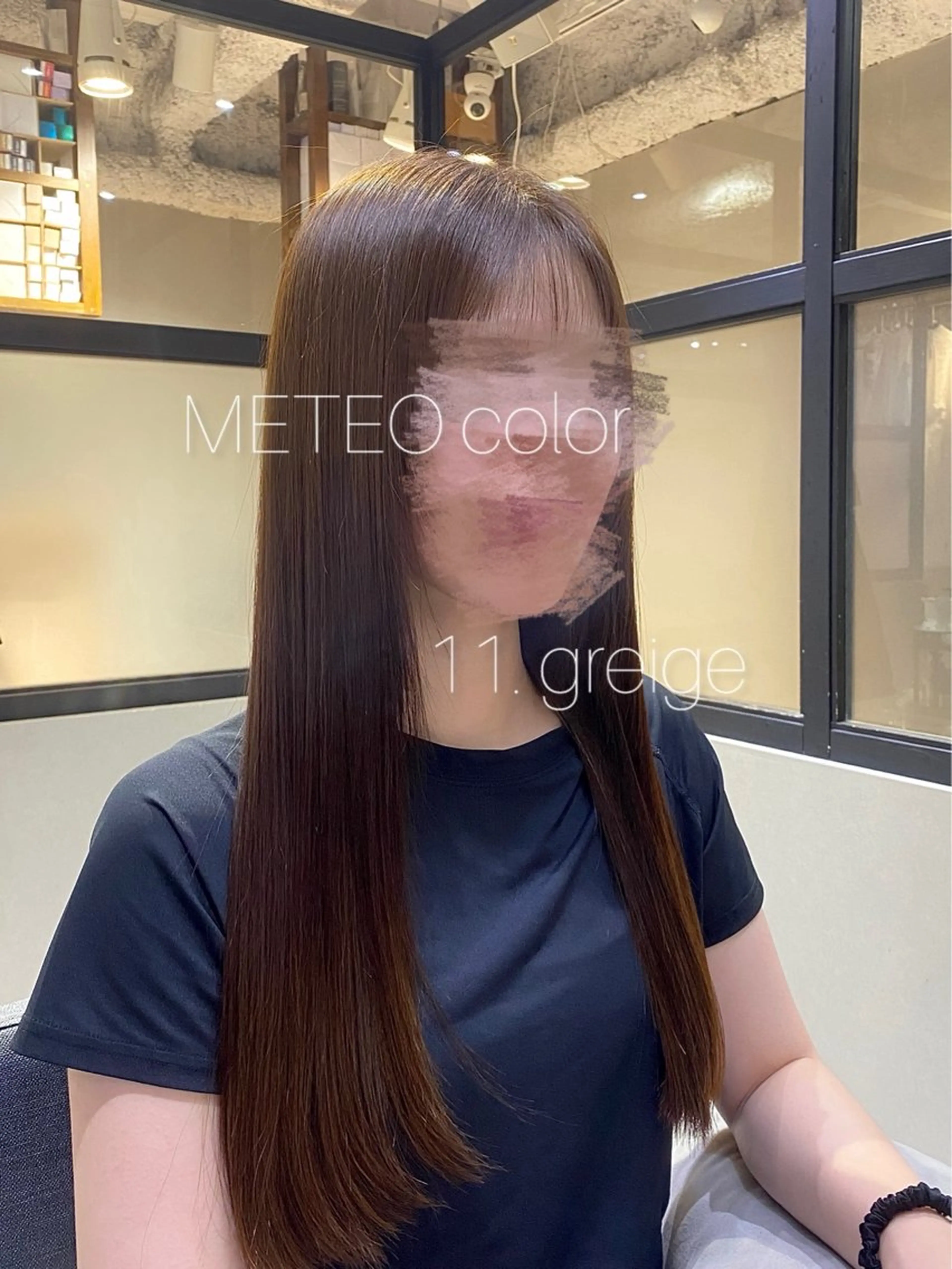 ロング ヘアカラー トリートメント 🫧髪質改善 🌼きさき🌼のヘアスタイル