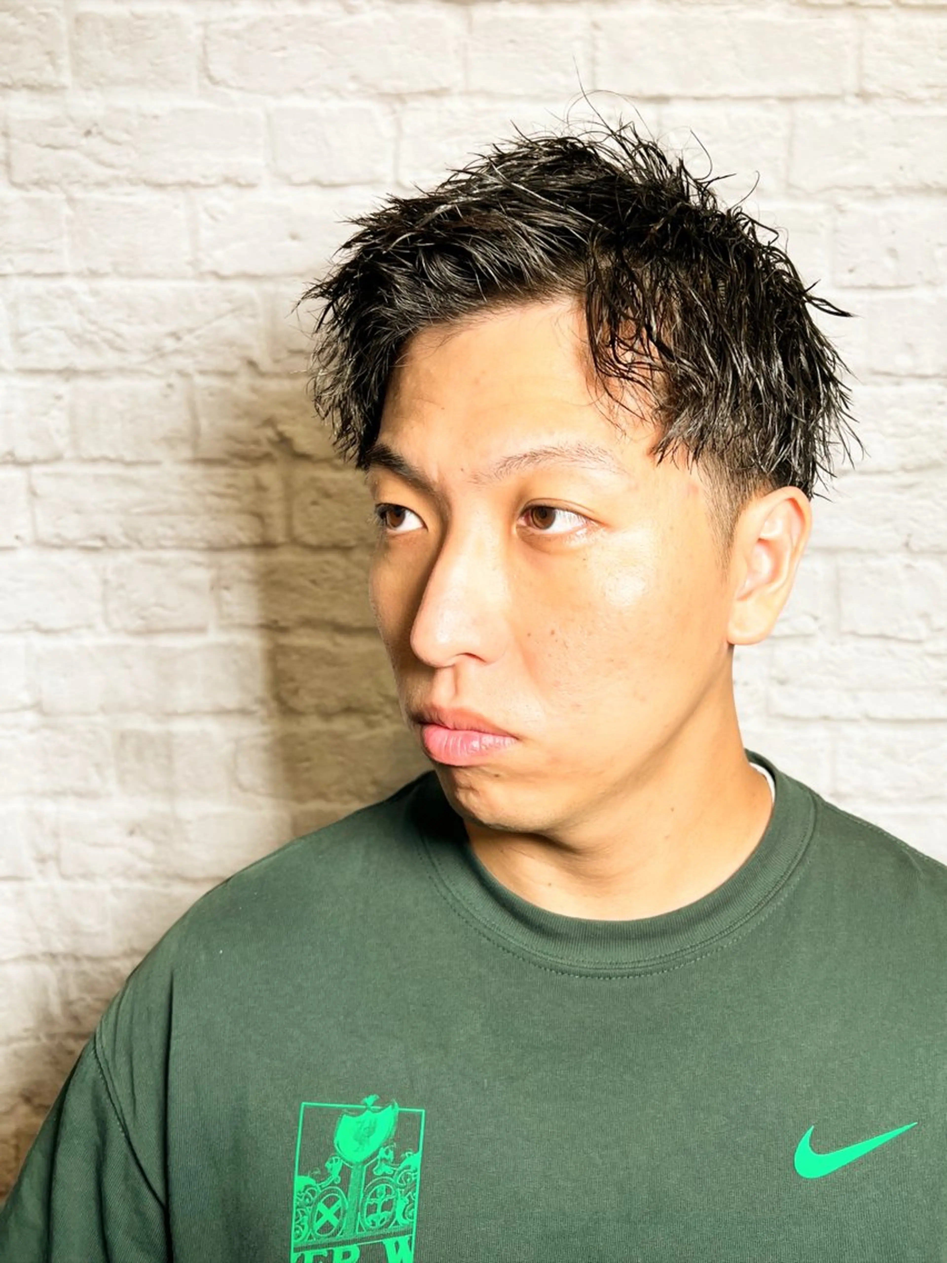 ショート カラー パーマ ヘアアレンジ メンズ カット パーマ メンズカット/パーマ 山崎航平💈のヘアスタイル