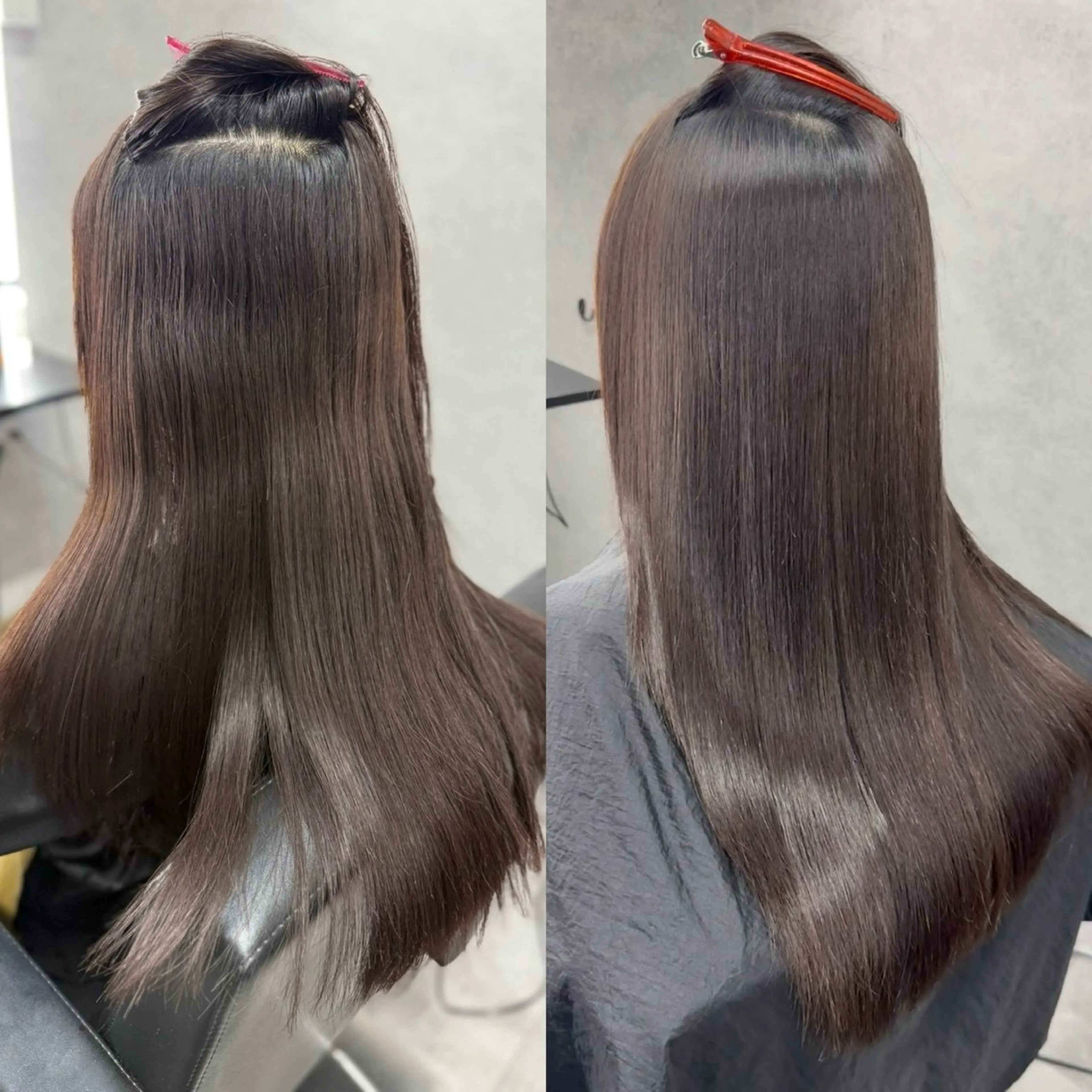 ロング 縮毛矯正 トリートメント LINDOTOKYO梅田所属・酸性ストレート 髪質改善大槻勇樹のヘアスタイル