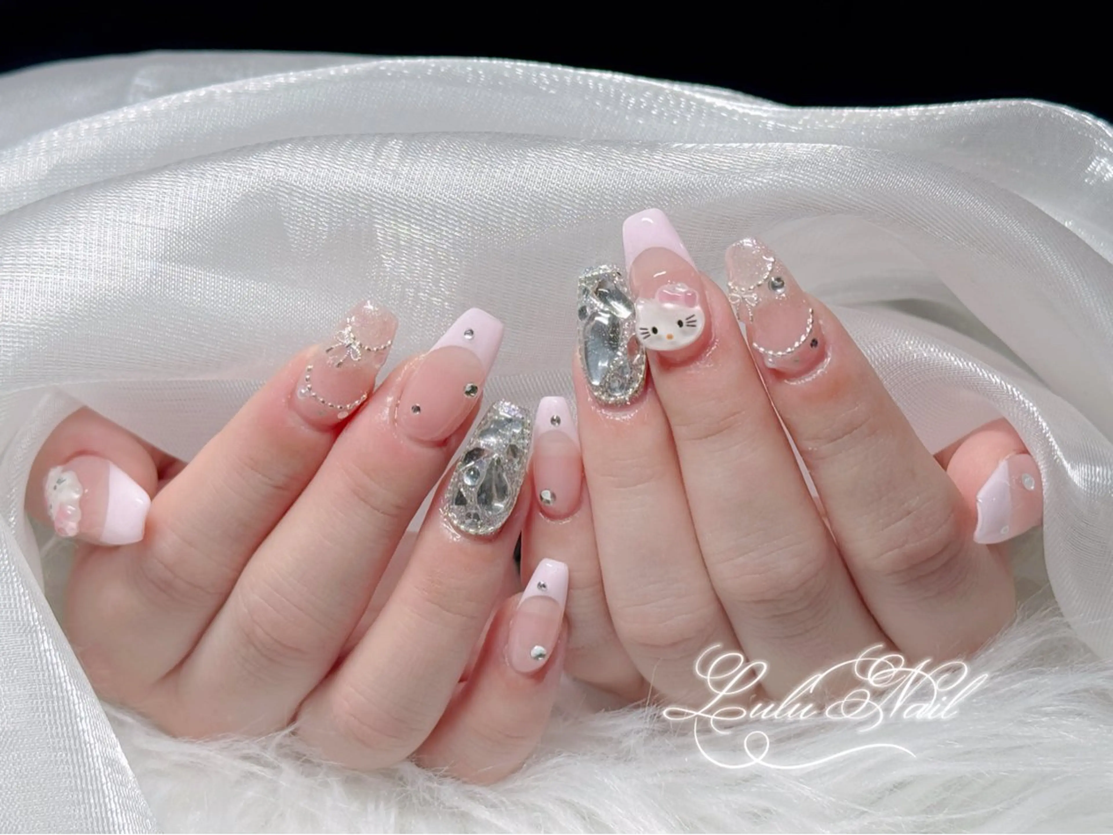 ネイル ハンドネイル Lulu Nail 🫧ユユのネイルデザイン