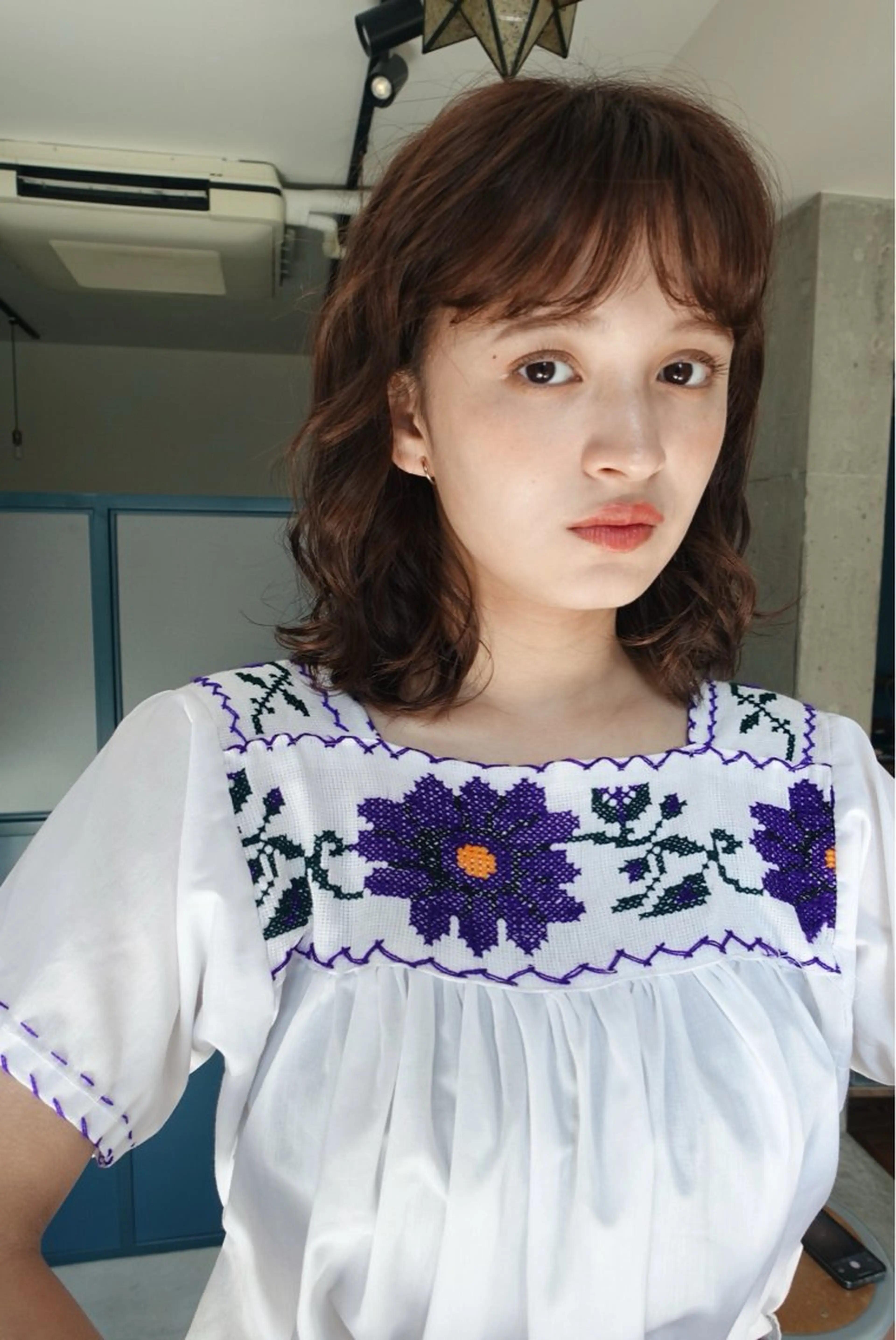 ミディアム パーマ カット パーマ 暖色/パーマ 🌼クニトウメイのヘアスタイル