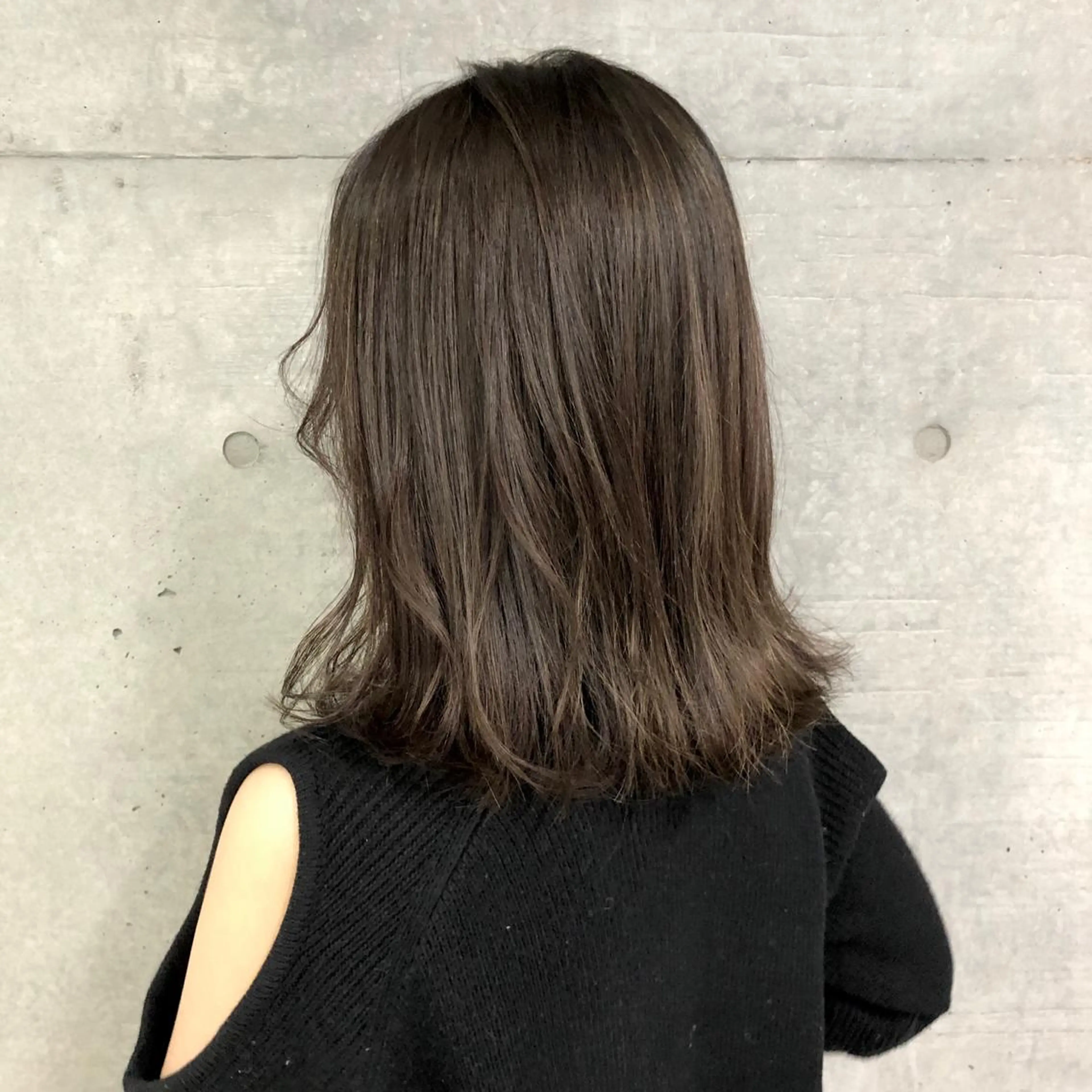 セミロング カラー ベージュカラー ハイライトカラー ハイライト GrandStory SHIBUYA所属・卒業式お呼ばれ🕊️ ヘアセット✴︎ミキのヘアスタイル