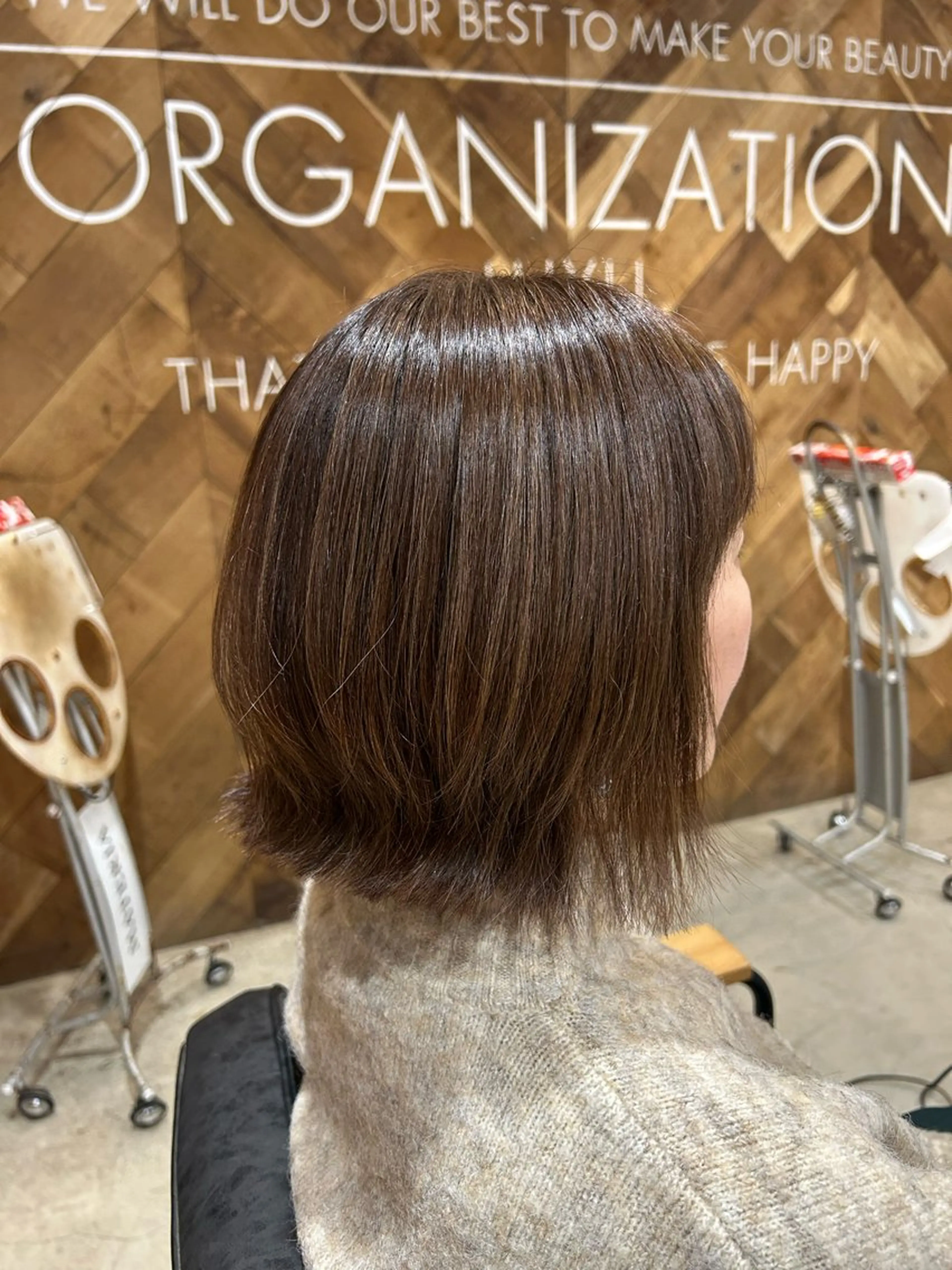 ショート ボブ くびれヘア lolonois 宮城茉歩呂のヘアスタイル