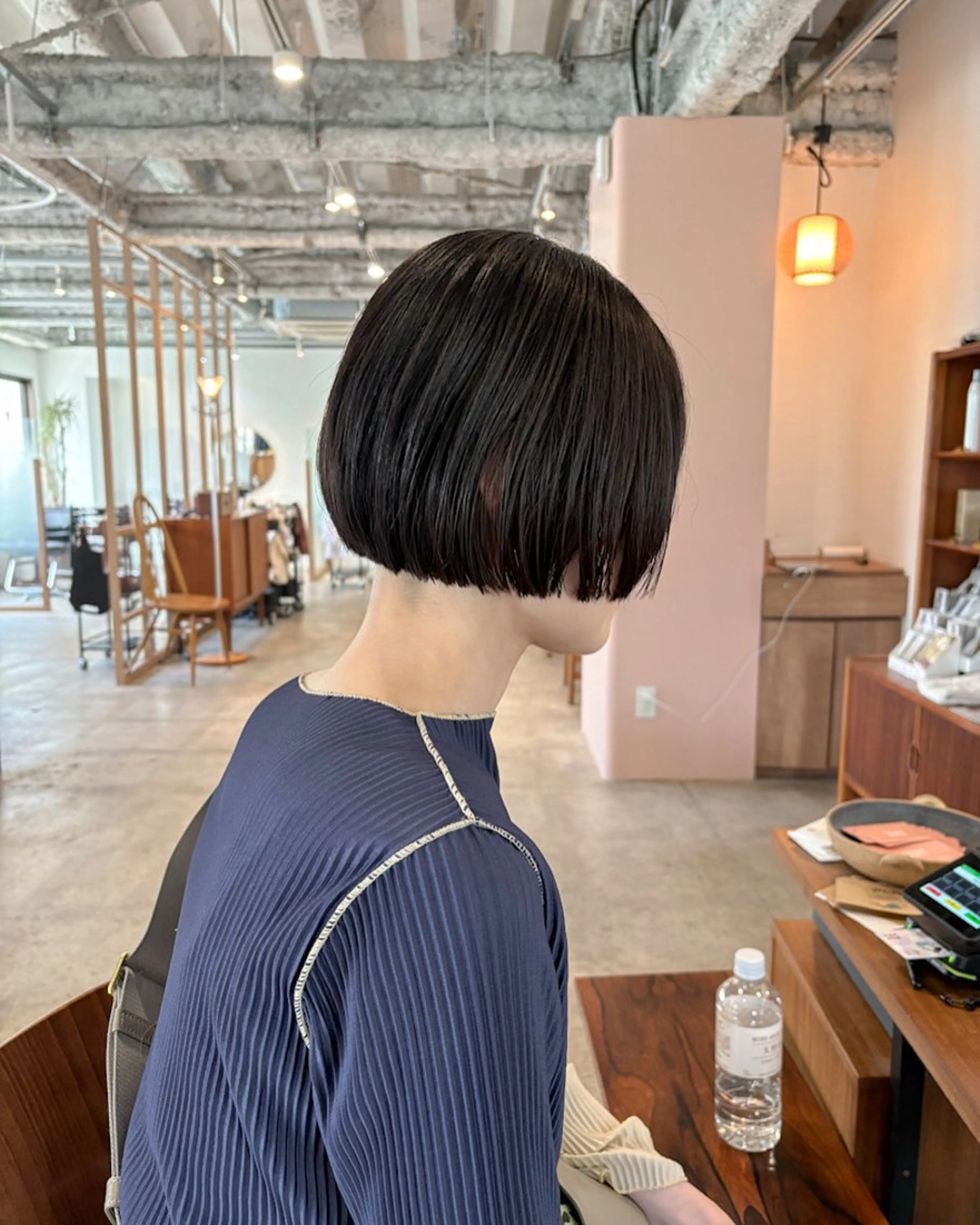 ショート カラー ボブ カット ヘアカラー トリートメント Takuma Suzuki中目黒のヘアスタイル