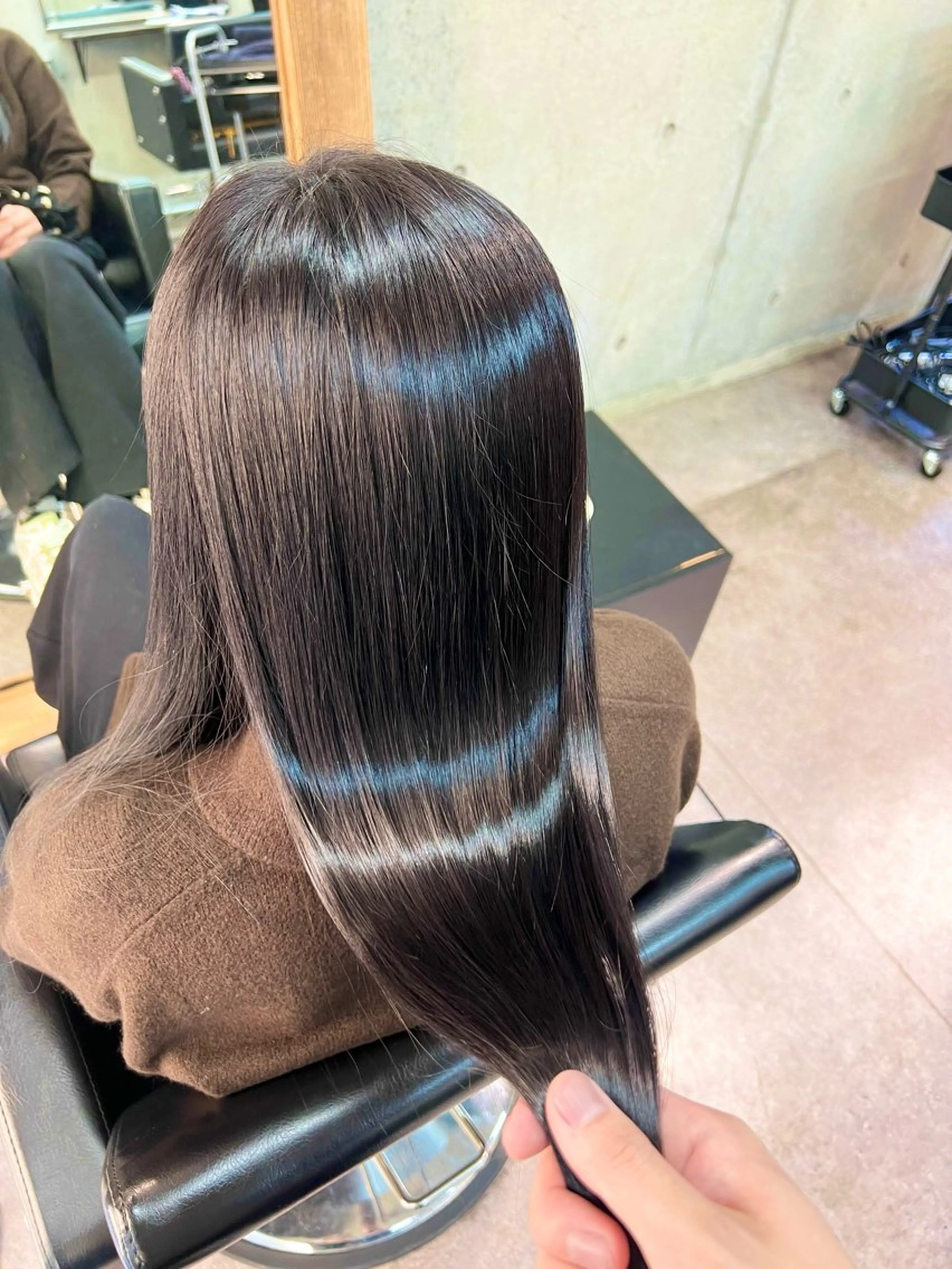 ロング 髪質改善 ヘアカラー トリートメント ヘッドスパ ONE EIGHTY 表参道所属・🫧髪質改善 縮毛矯正特化🫧中西のヘアスタイル