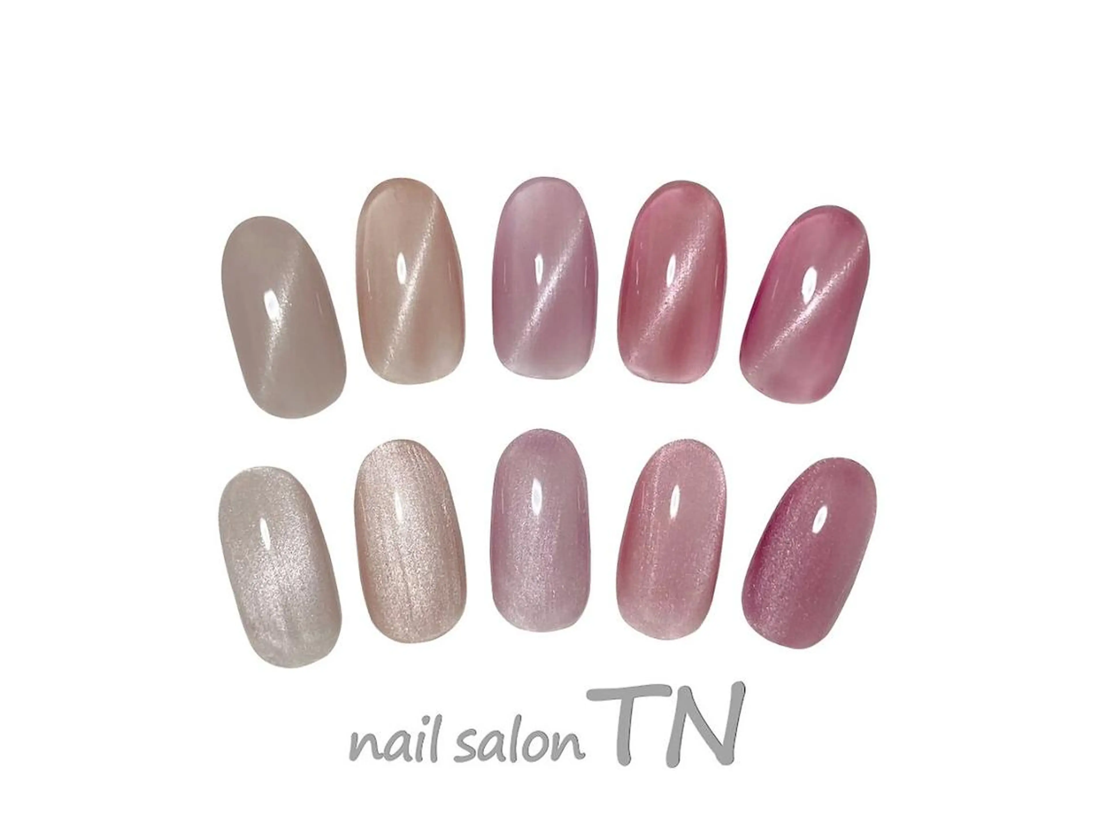 マグネットネイル☆自他店オフ込み5250円(10色からお色を選択)の写真