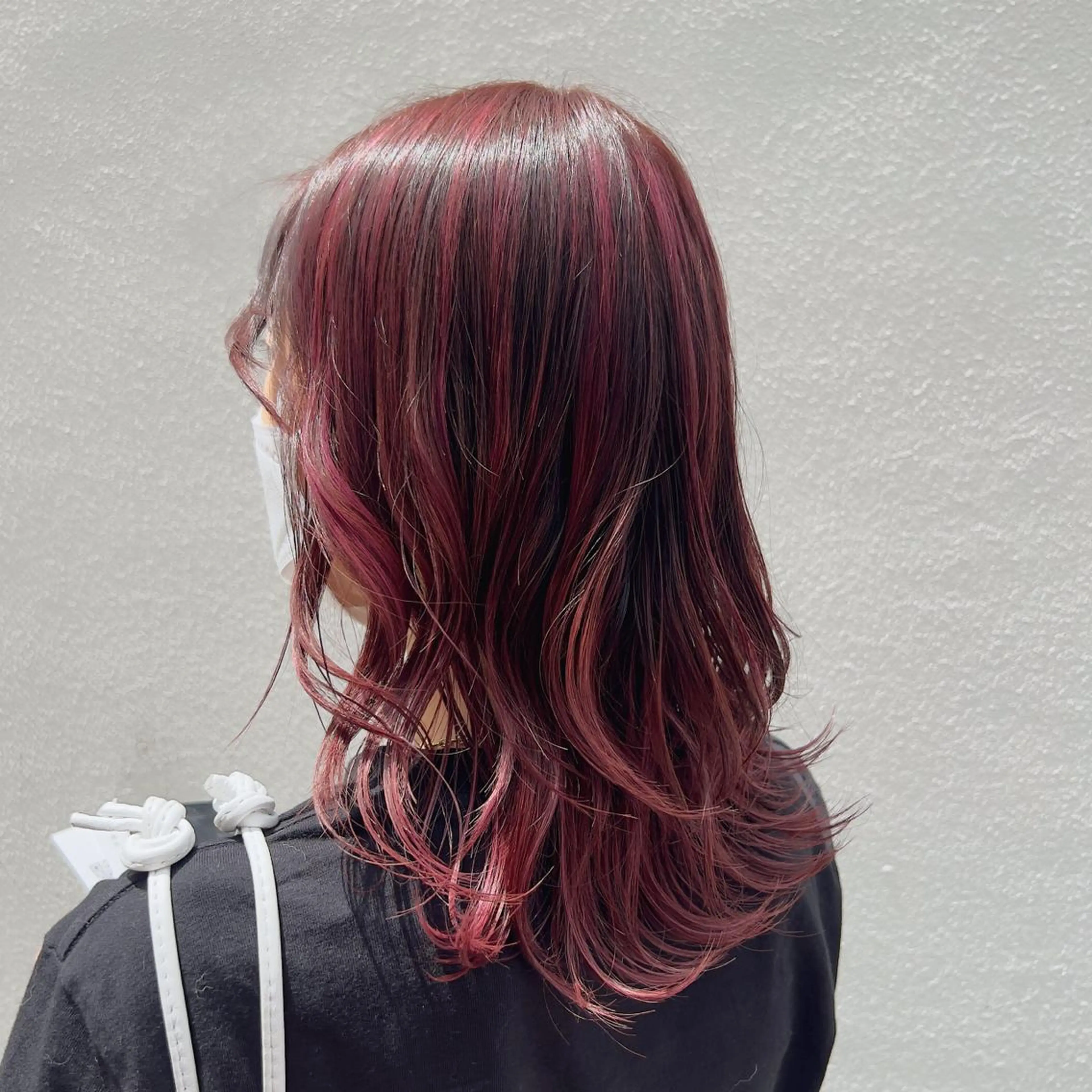 ロング カラー 透明感/血色カラー/ 似合せレイヤー/ゆいのヘアスタイル