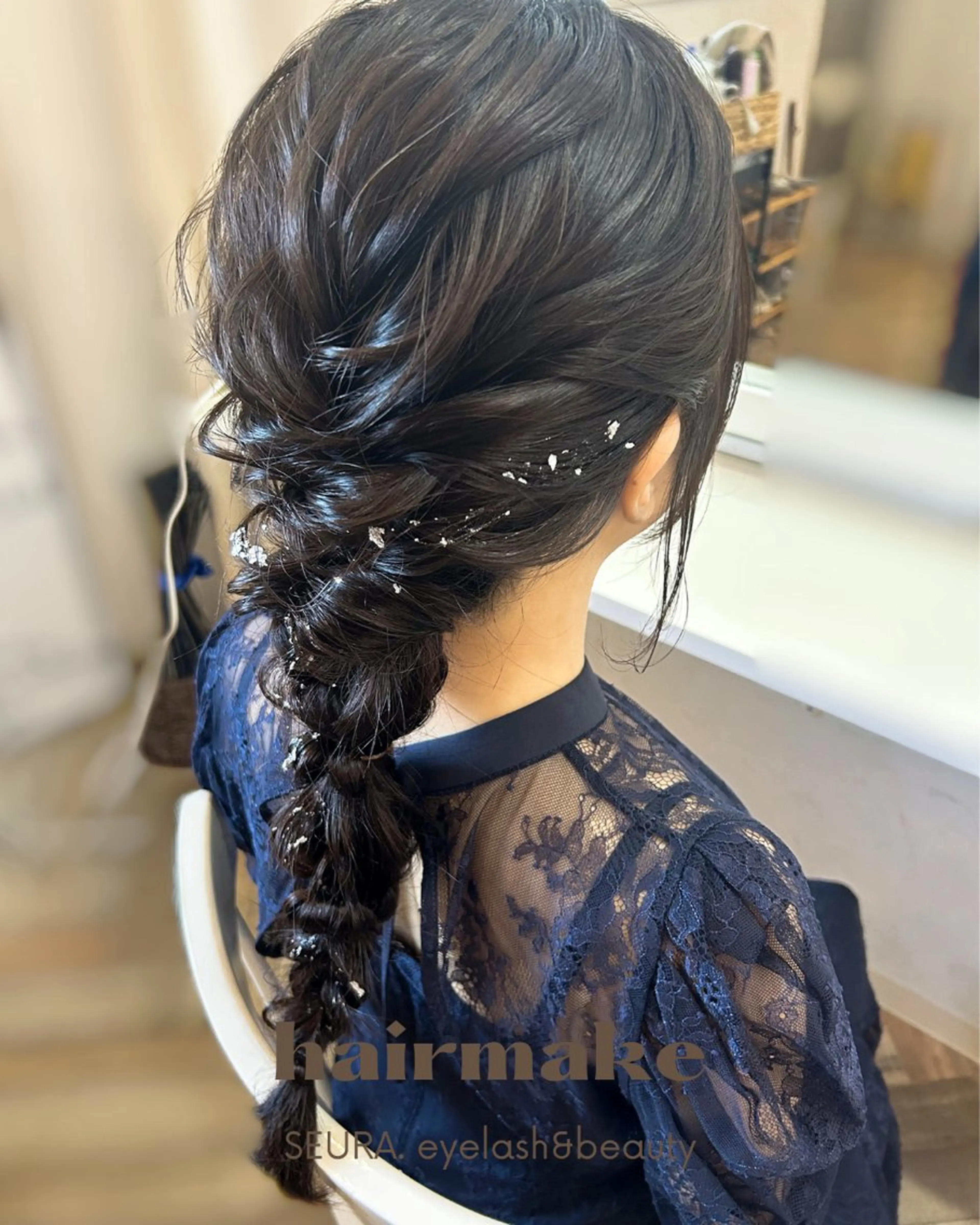 ヘアアレンジ ヘアセット SEURA. KISAのマツエク・マツパデザイン